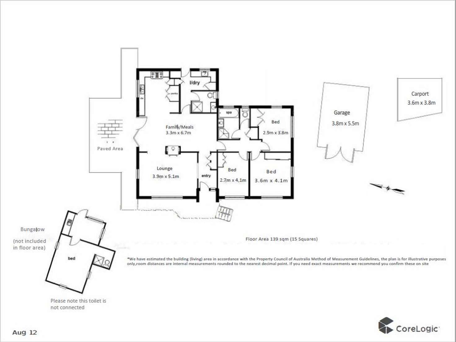 Floorplan of Homely house listing, 2 Elm Crescent, Emerald VIC 3782