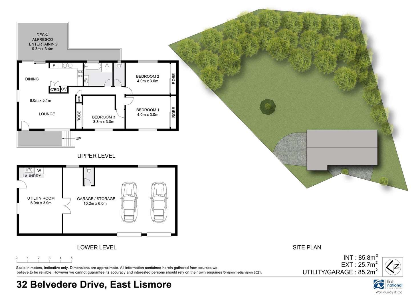 Floorplan of Homely house listing, 32 Belvedere Drive, East Lismore NSW 2480