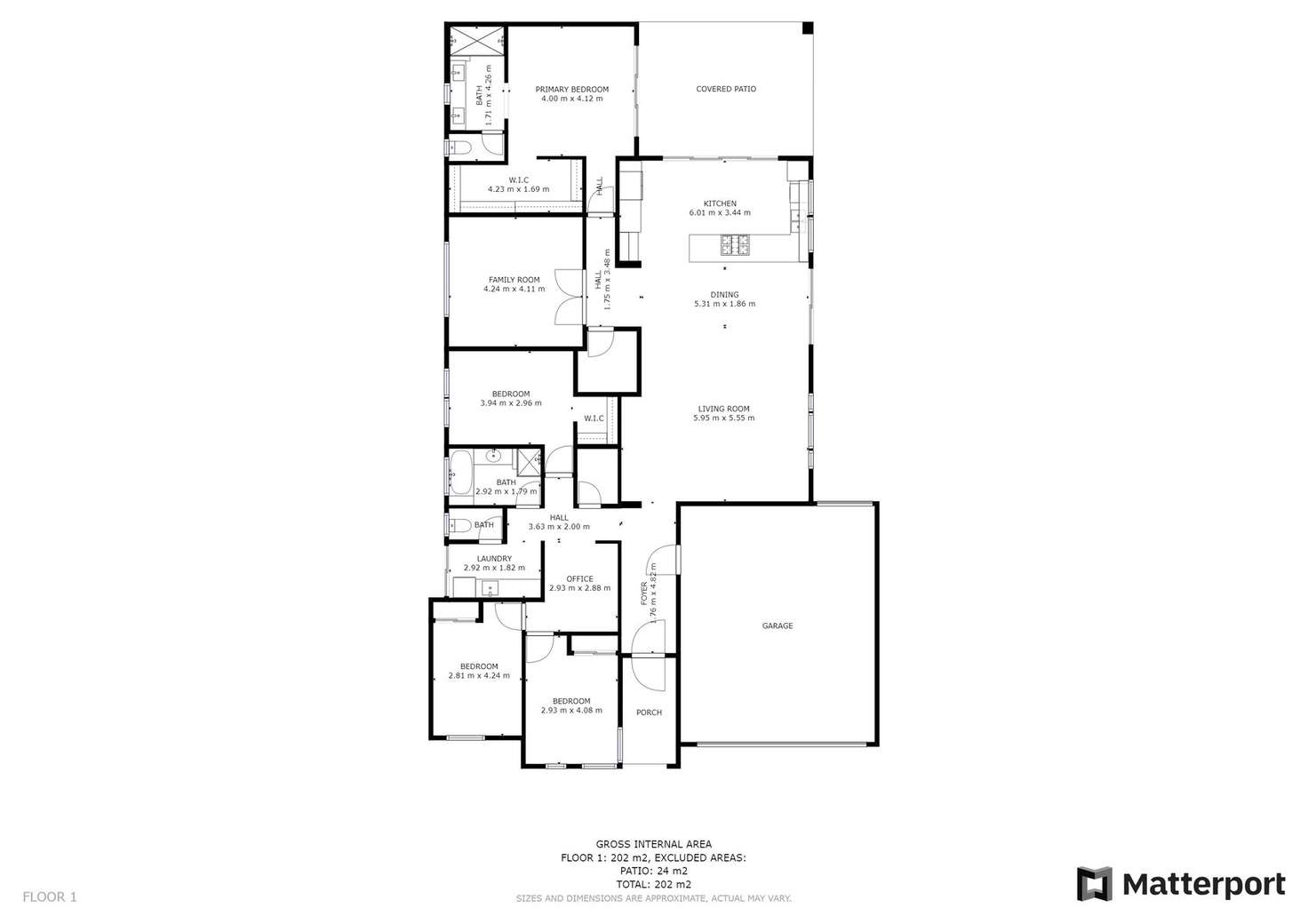 Floorplan of Homely house listing, 7 Rotherham Brace, Caversham WA 6055