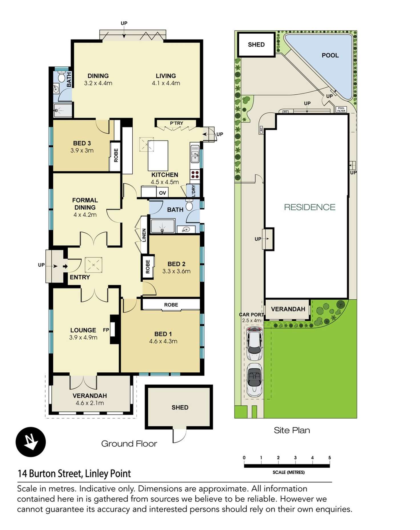 Floorplan of Homely house listing, 14 Burton Street, Linley Point NSW 2066