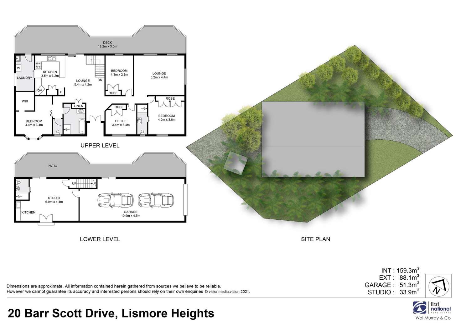 Floorplan of Homely house listing, 20 Barr Scott Drive, Lismore Heights NSW 2480