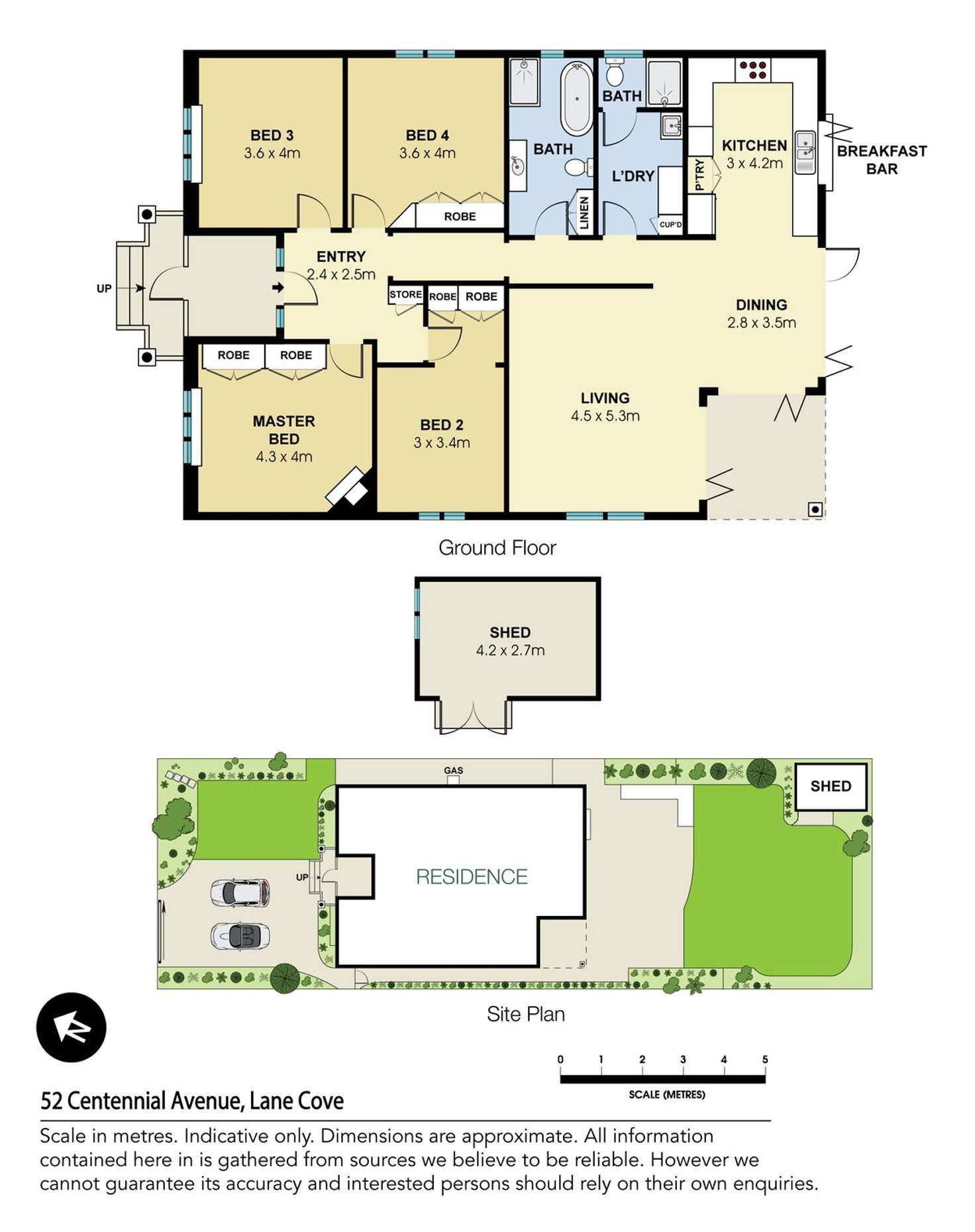 Floorplan of Homely house listing, 52 Centennial Avenue, Lane Cove NSW 2066