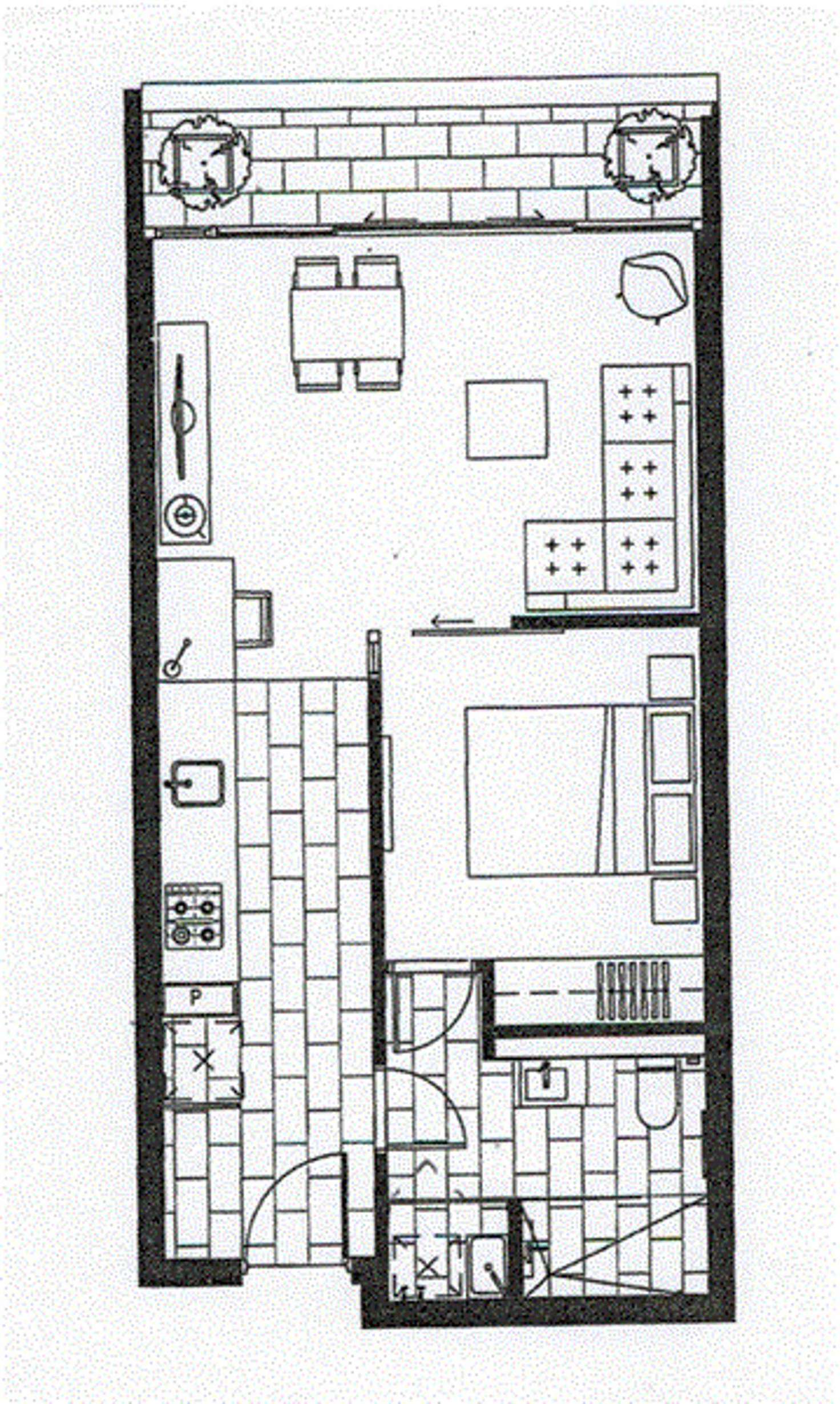 Floorplan of Homely apartment listing, Floor7/838 Bourke Street, Docklands VIC 3008