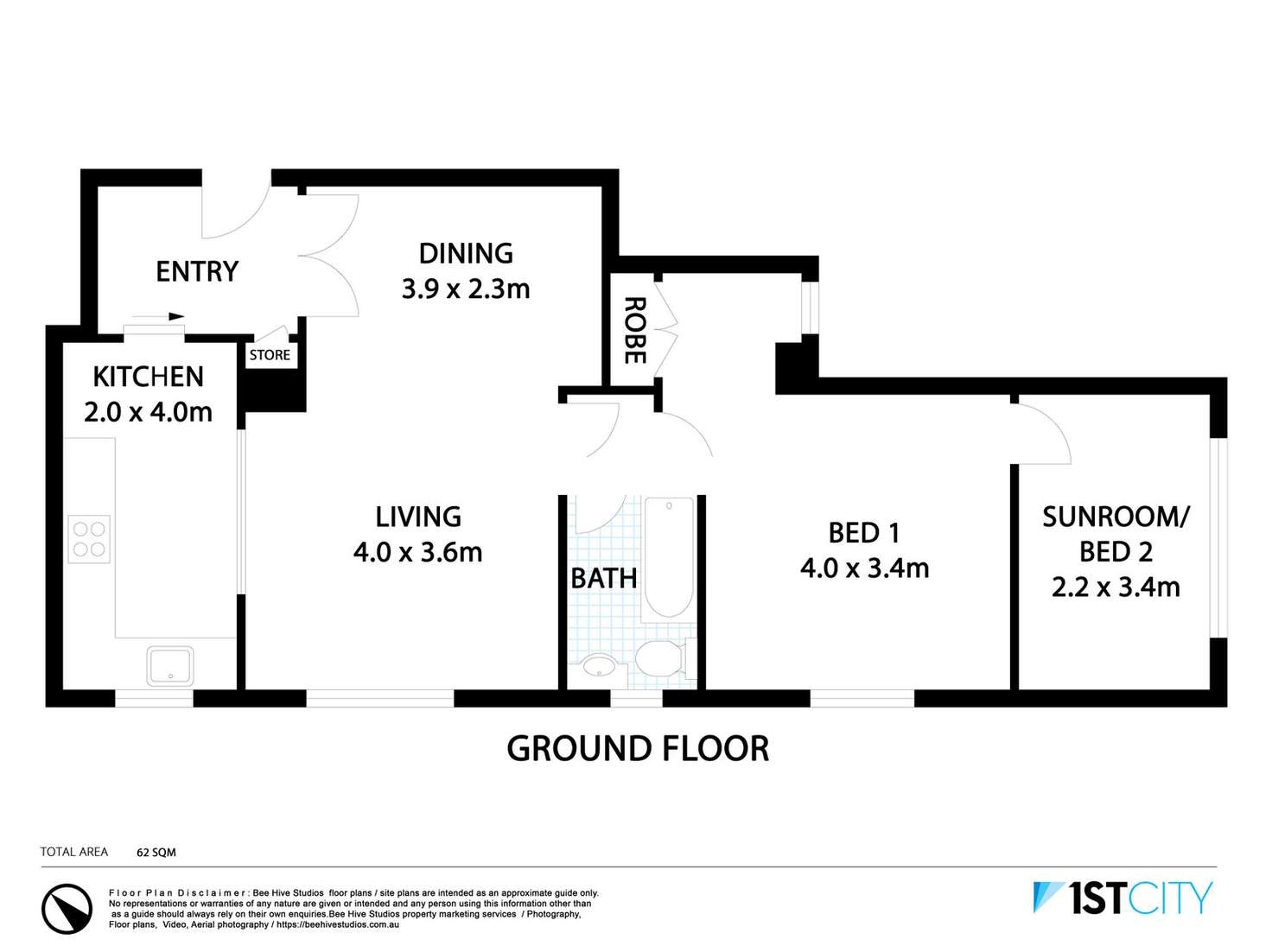 Floorplan of Homely apartment listing, 6/169 Edgecliff Road, Woollahra NSW 2025