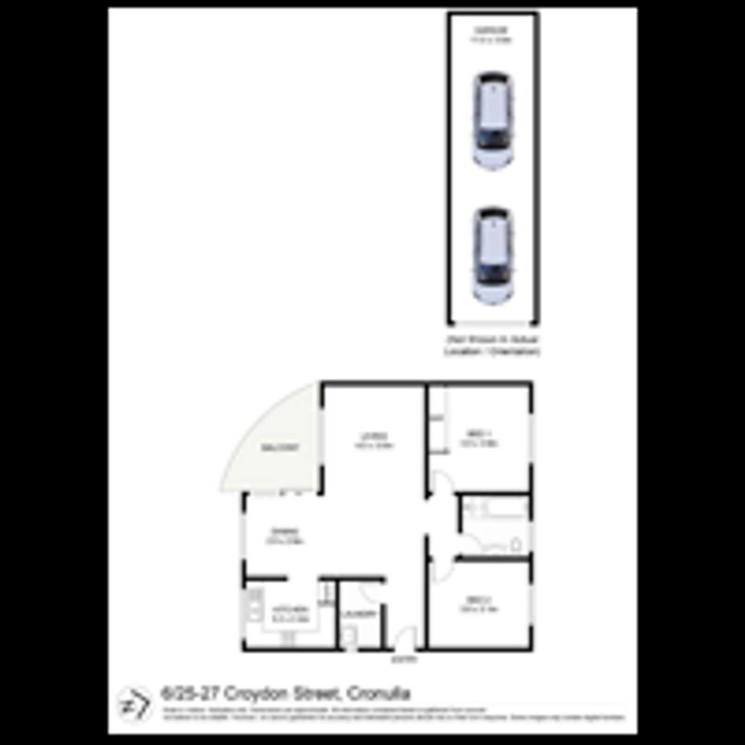 Floorplan of Homely other listing, 6/25-27 Croydon Street, Cronulla NSW 2230