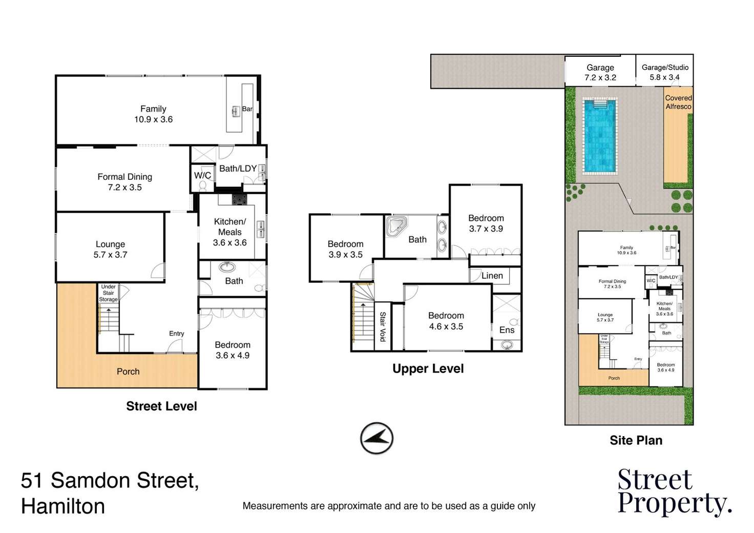 Floorplan of Homely house listing, 51 Samdon Street, Hamilton NSW 2303