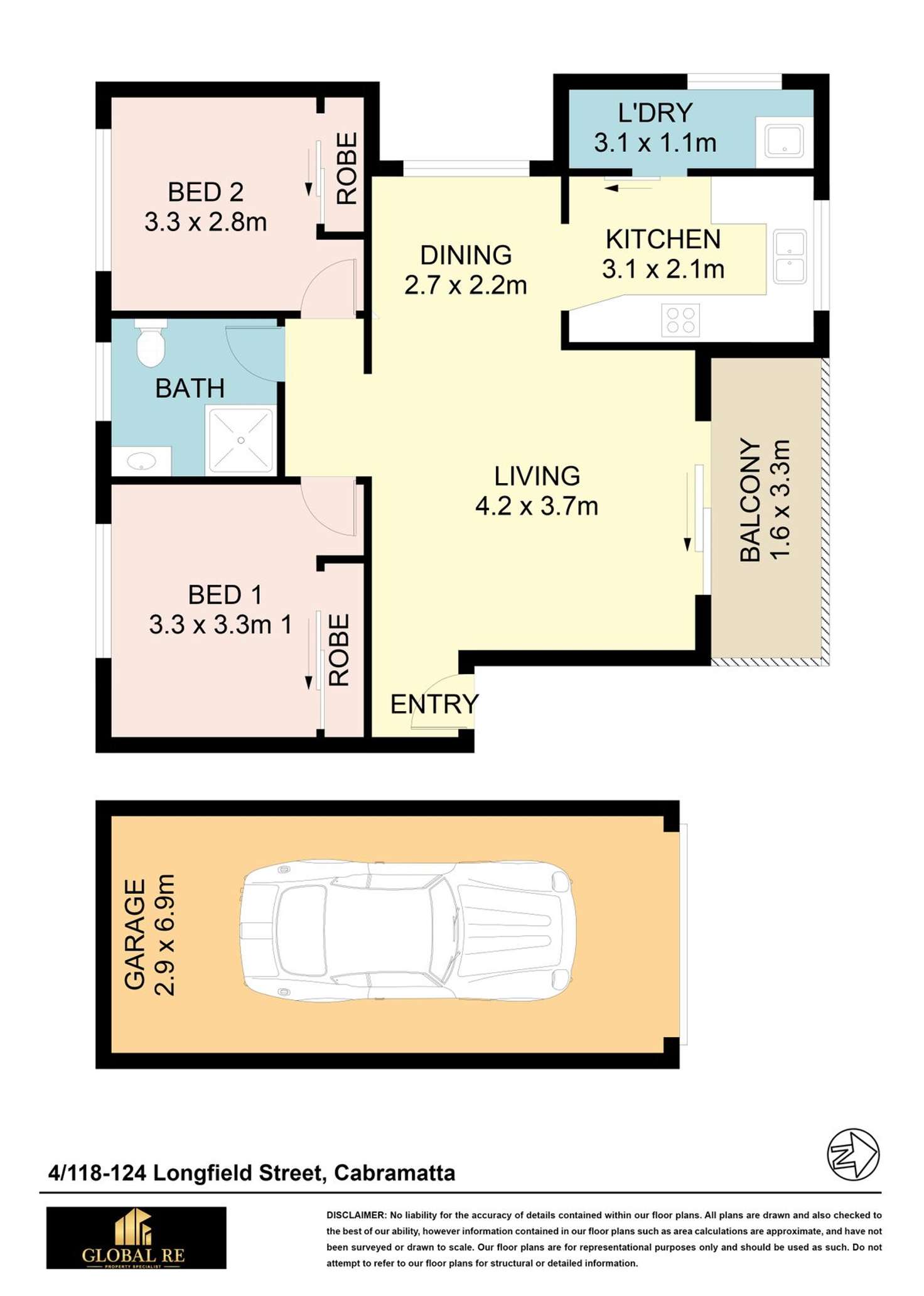 Floorplan of Homely unit listing, 4/118-124 Longfield Street, Cabramatta NSW 2166
