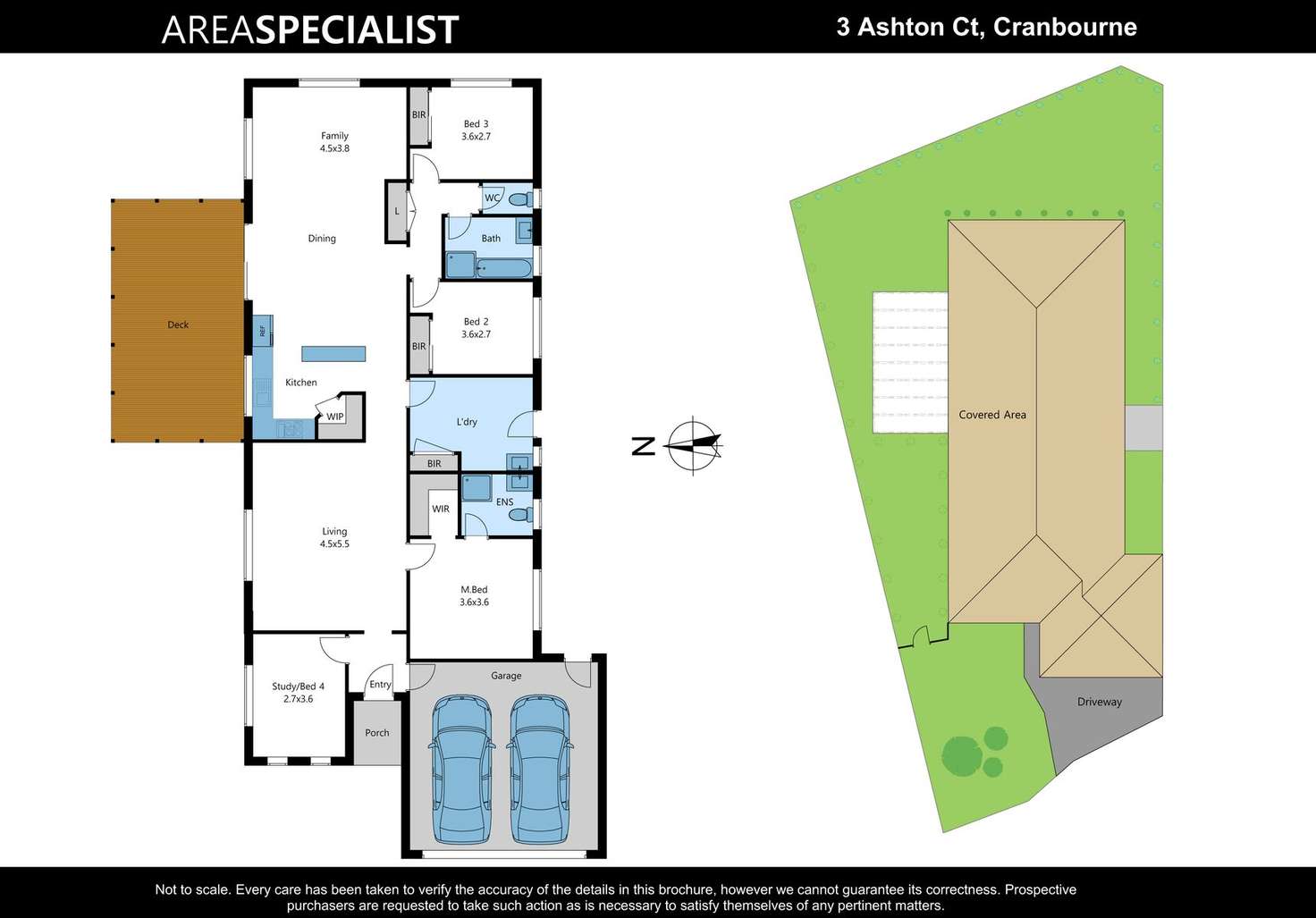 Floorplan of Homely house listing, 3 Ashton Court, Cranbourne VIC 3977