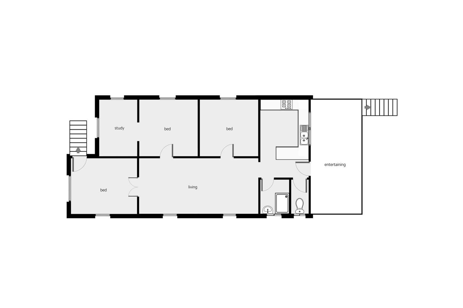 Floorplan of Homely house listing, 4 Lumley Street, Parramatta Park QLD 4870