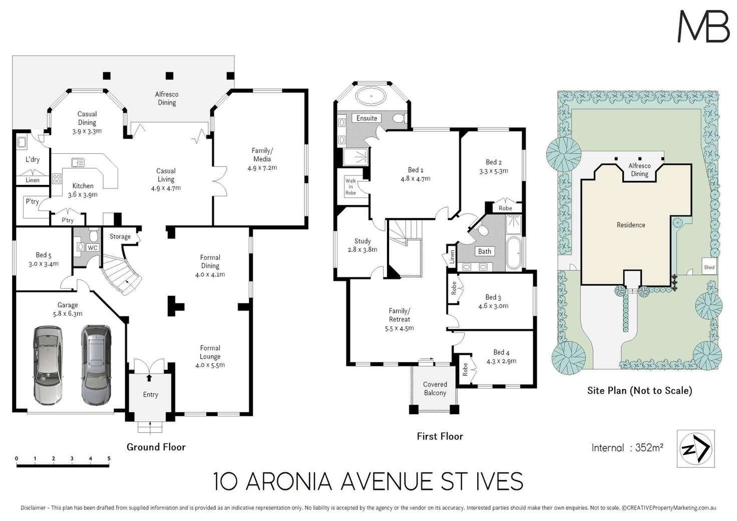 Floorplan of Homely house listing, 10 Aronia Avenue, St Ives NSW 2075