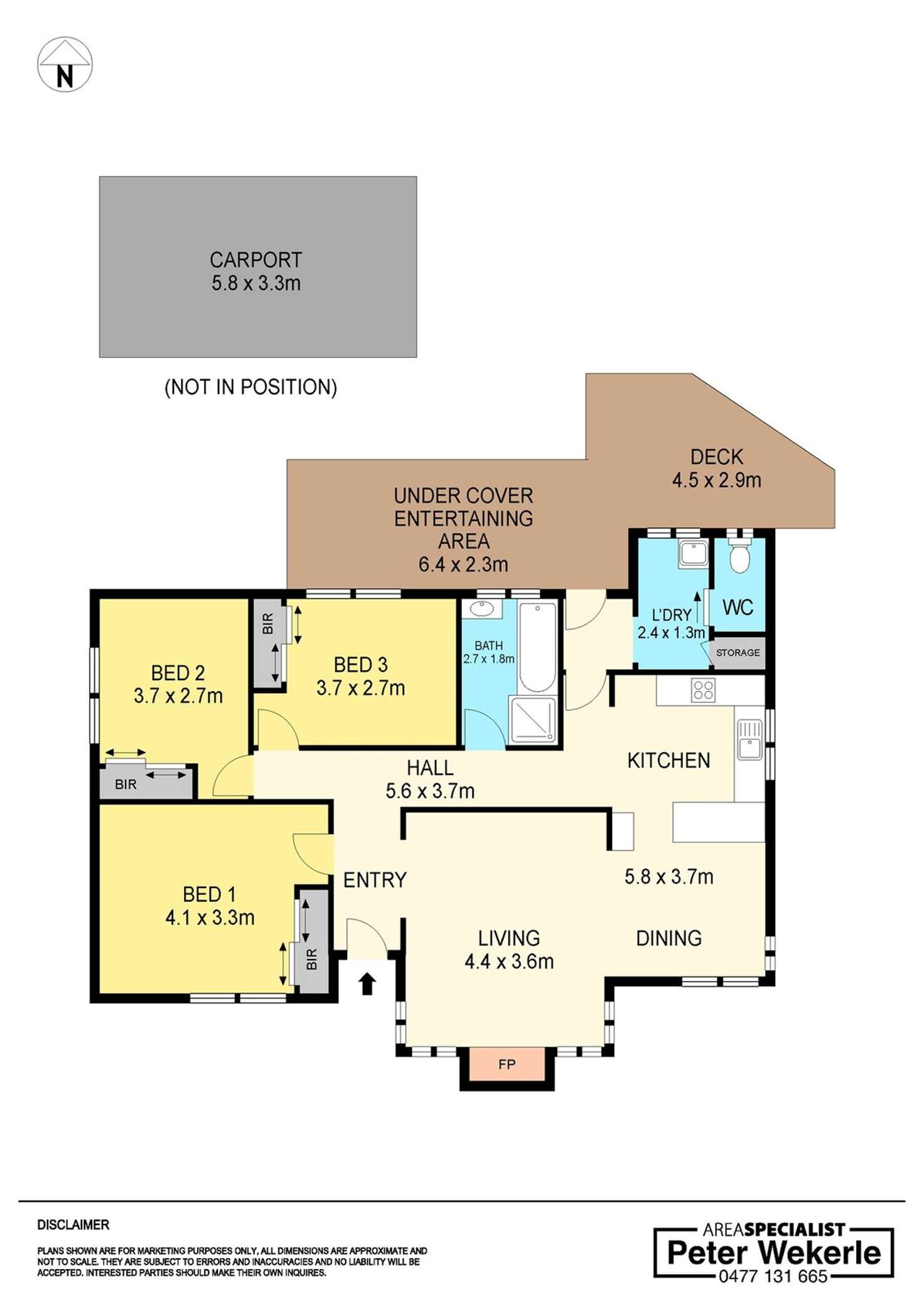 Floorplan of Homely house listing, 1020 Norman Street, Wendouree VIC 3355