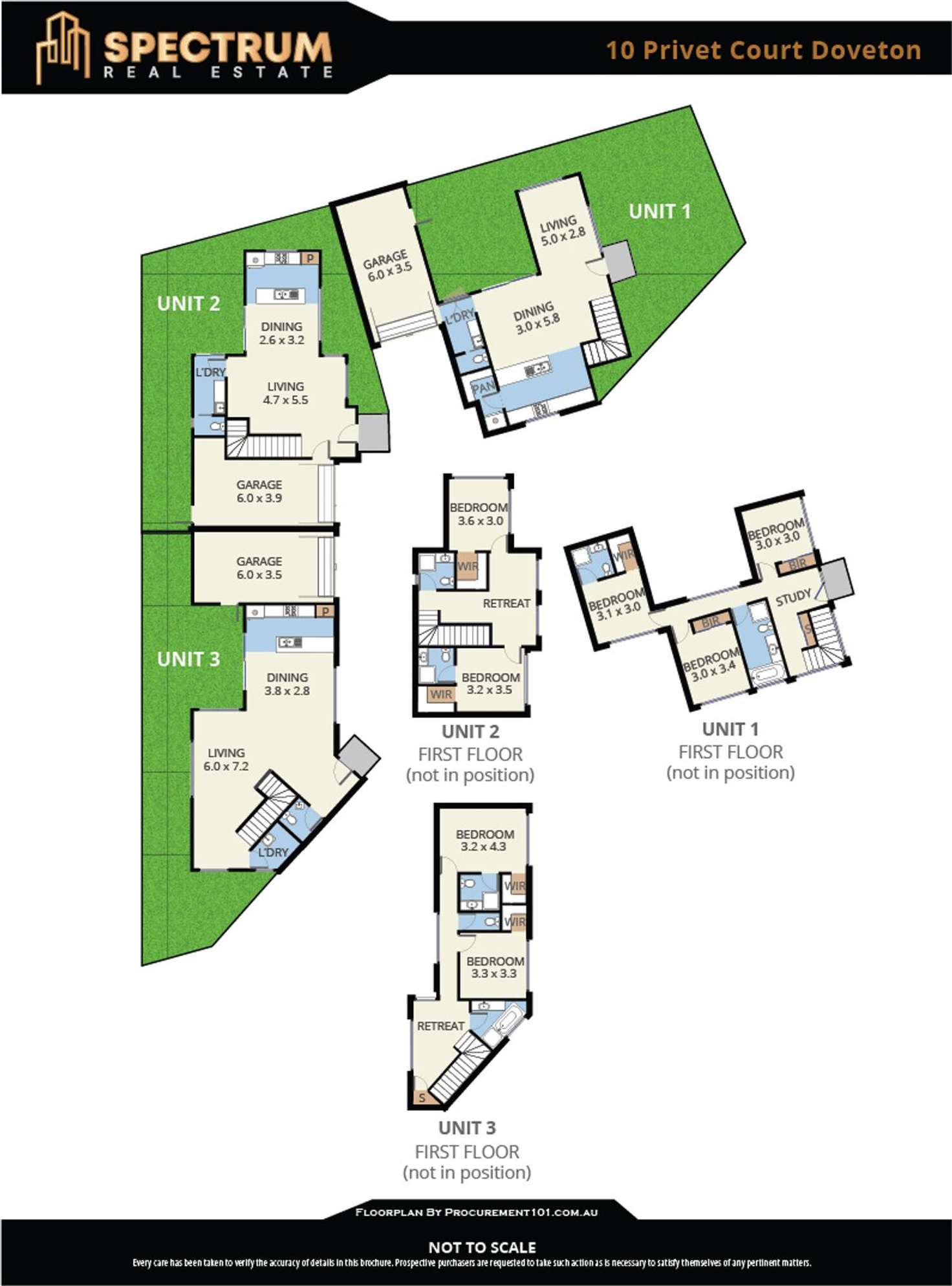 Floorplan of Homely house listing, 10 Privet Court, Doveton VIC 3177