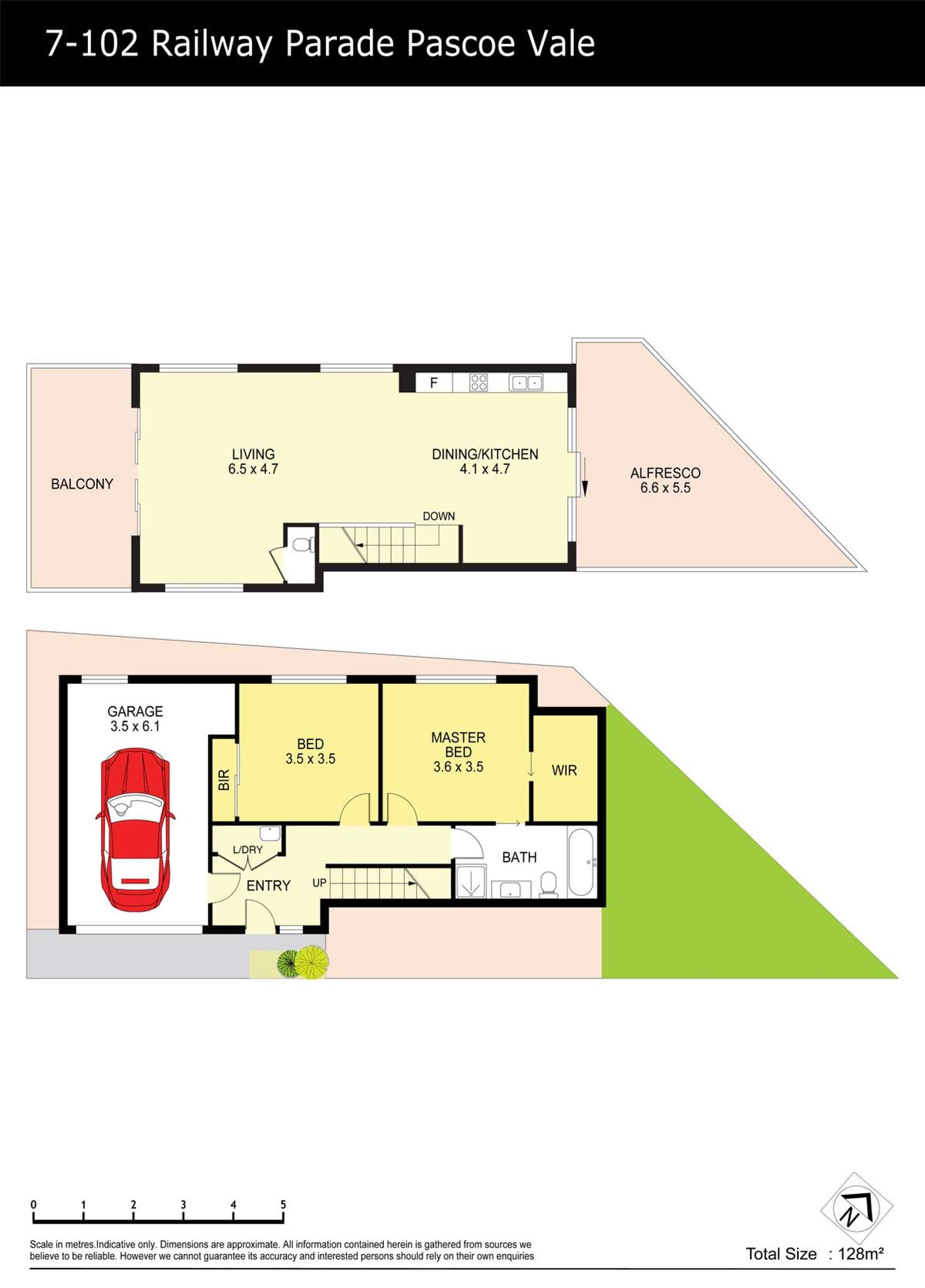 Floorplan of Homely apartment listing, 7/102 Railway Parade, Pascoe Vale VIC 3044