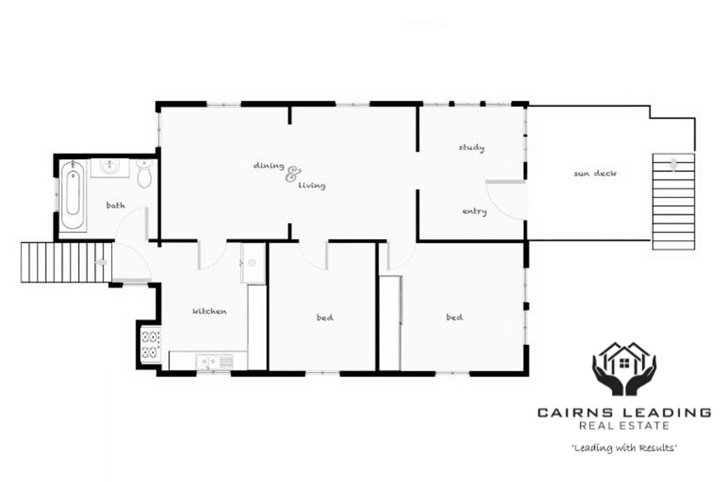 Floorplan of Homely house listing, 12 Queen Street, Parramatta Park QLD 4870