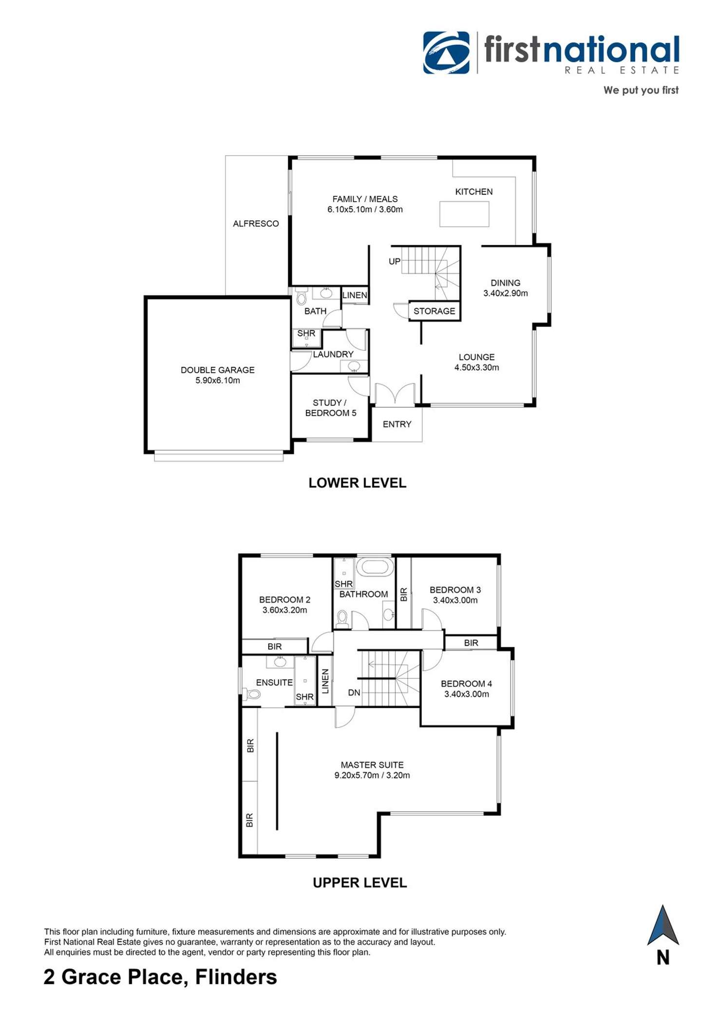 Floorplan of Homely house listing, 2 Grace Place, Flinders NSW 2529