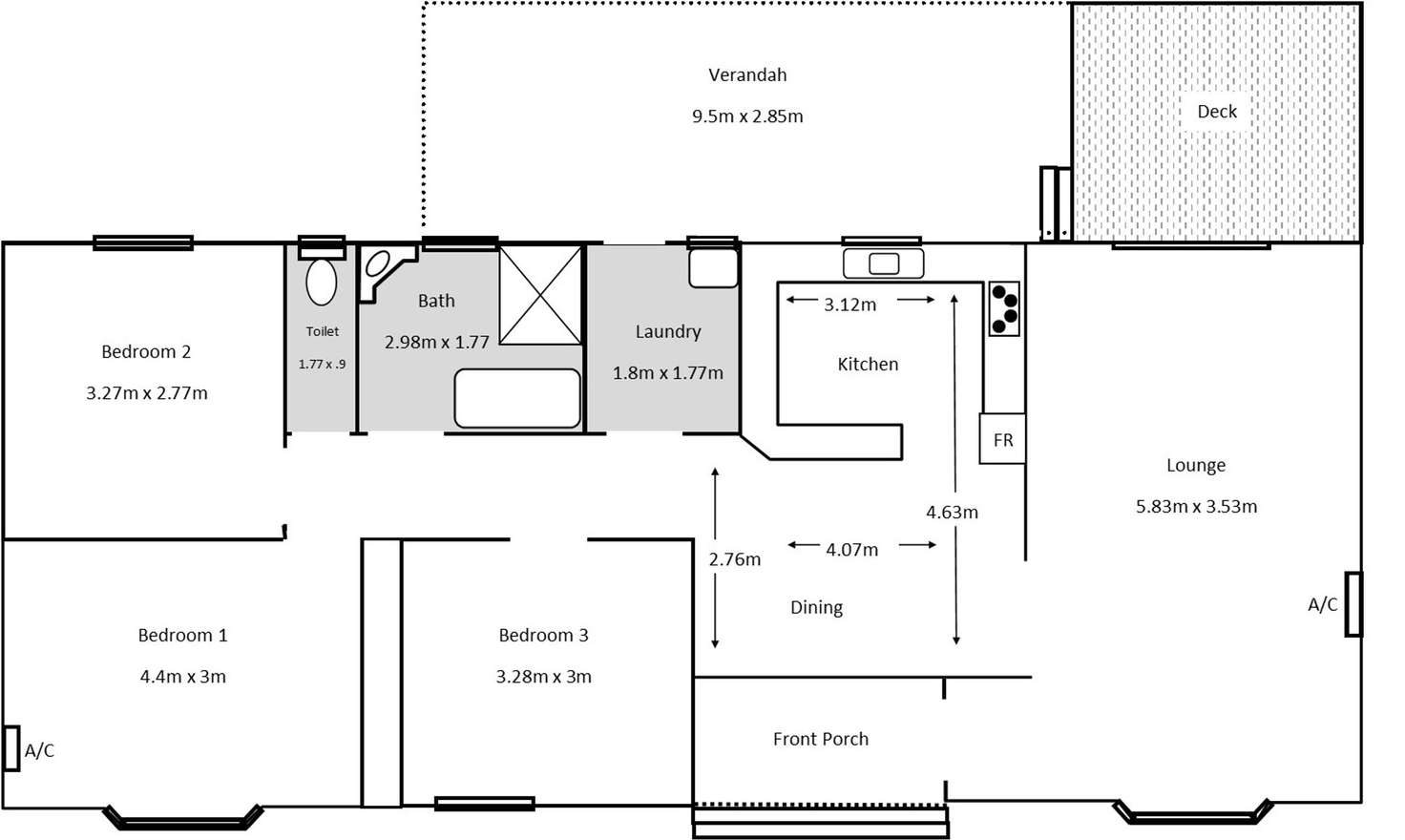 Floorplan of Homely house listing, 20 Cane Avenue, Ardrossan SA 5571