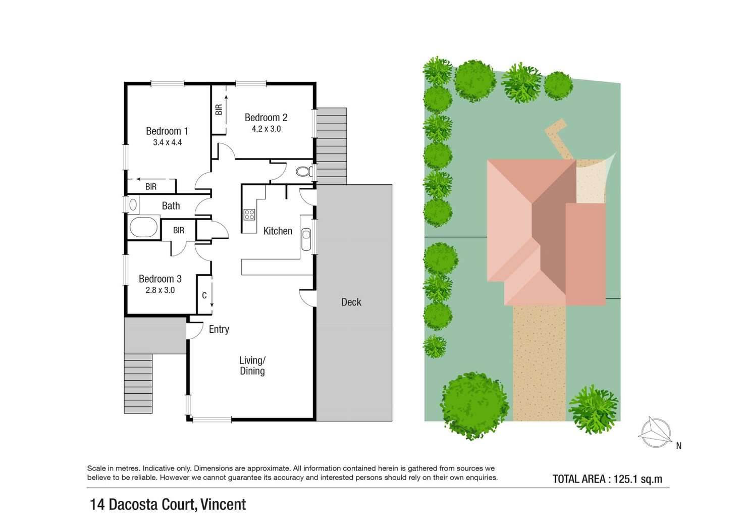 Floorplan of Homely house listing, 14 Dacosta Court, Vincent QLD 4814