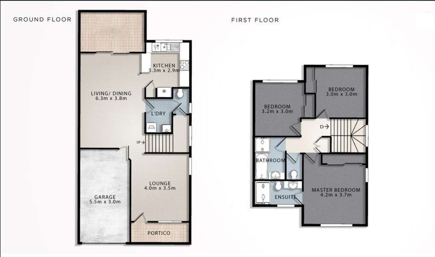 Floorplan of Homely townhouse listing, 39/9 Rata Place, Nerang QLD 4211