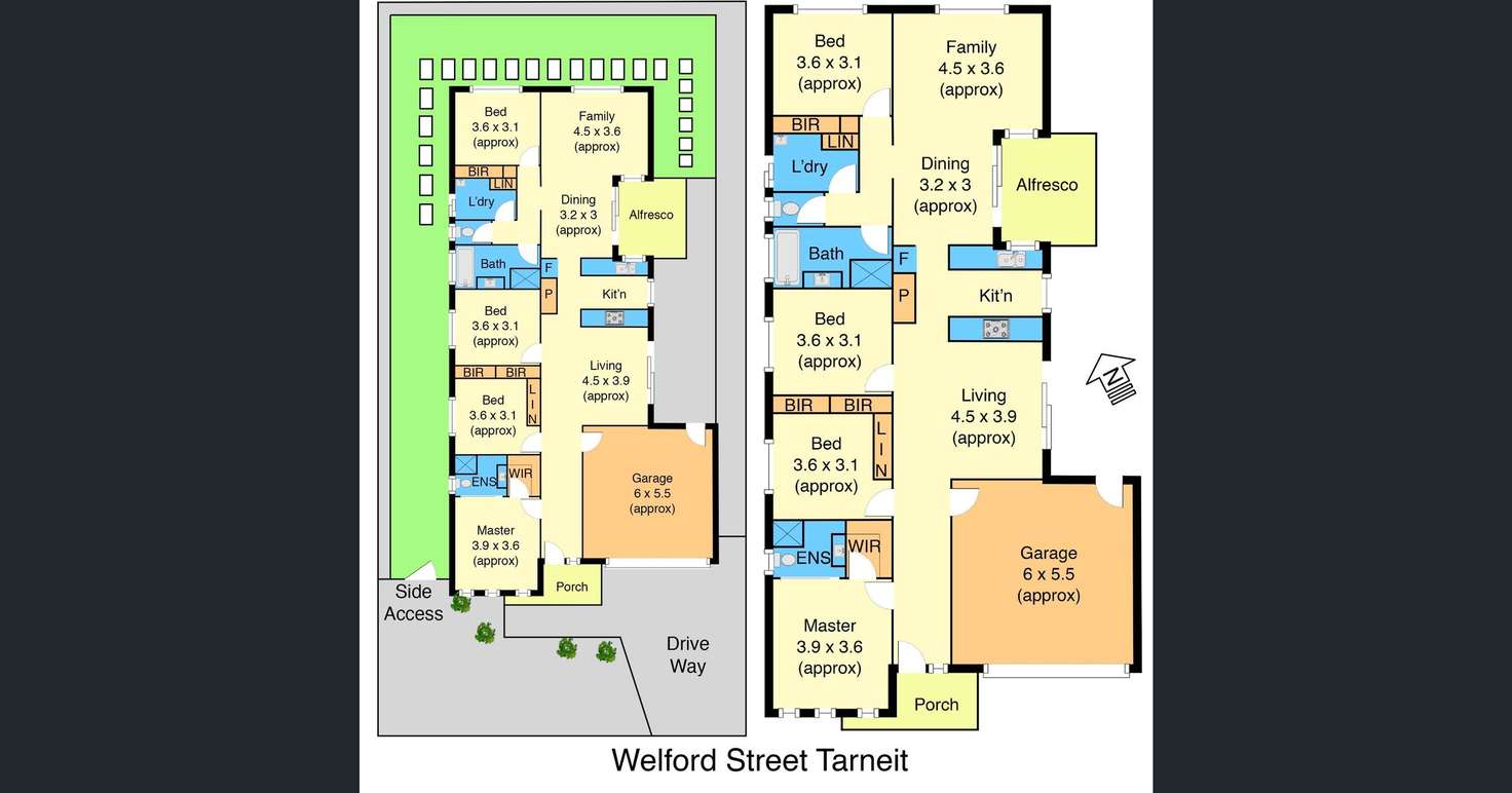 Floorplan of Homely house listing, 4 Welford Street, Tarneit VIC 3029