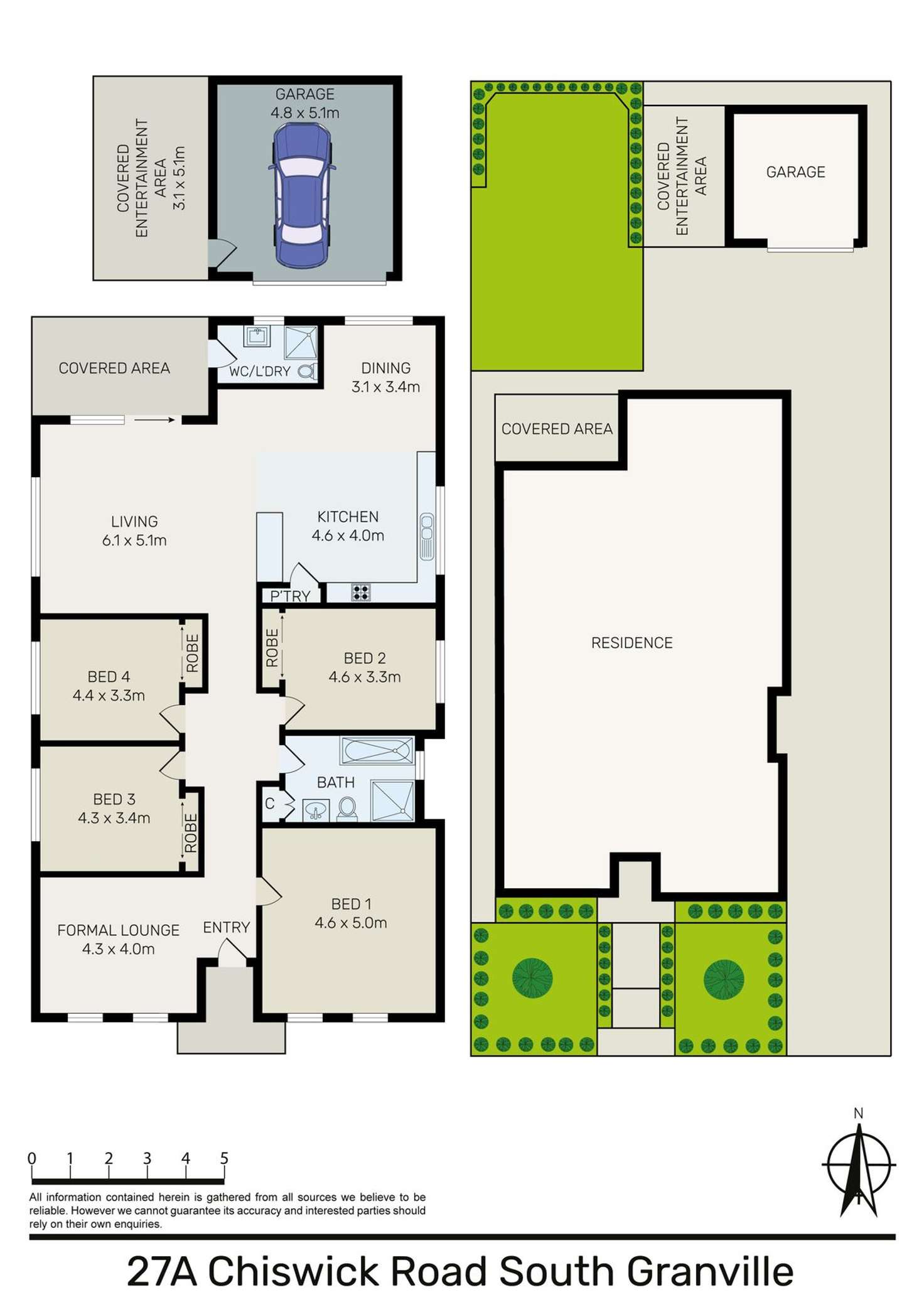 Floorplan of Homely house listing, 27A Chiswick Road, Granville NSW 2142