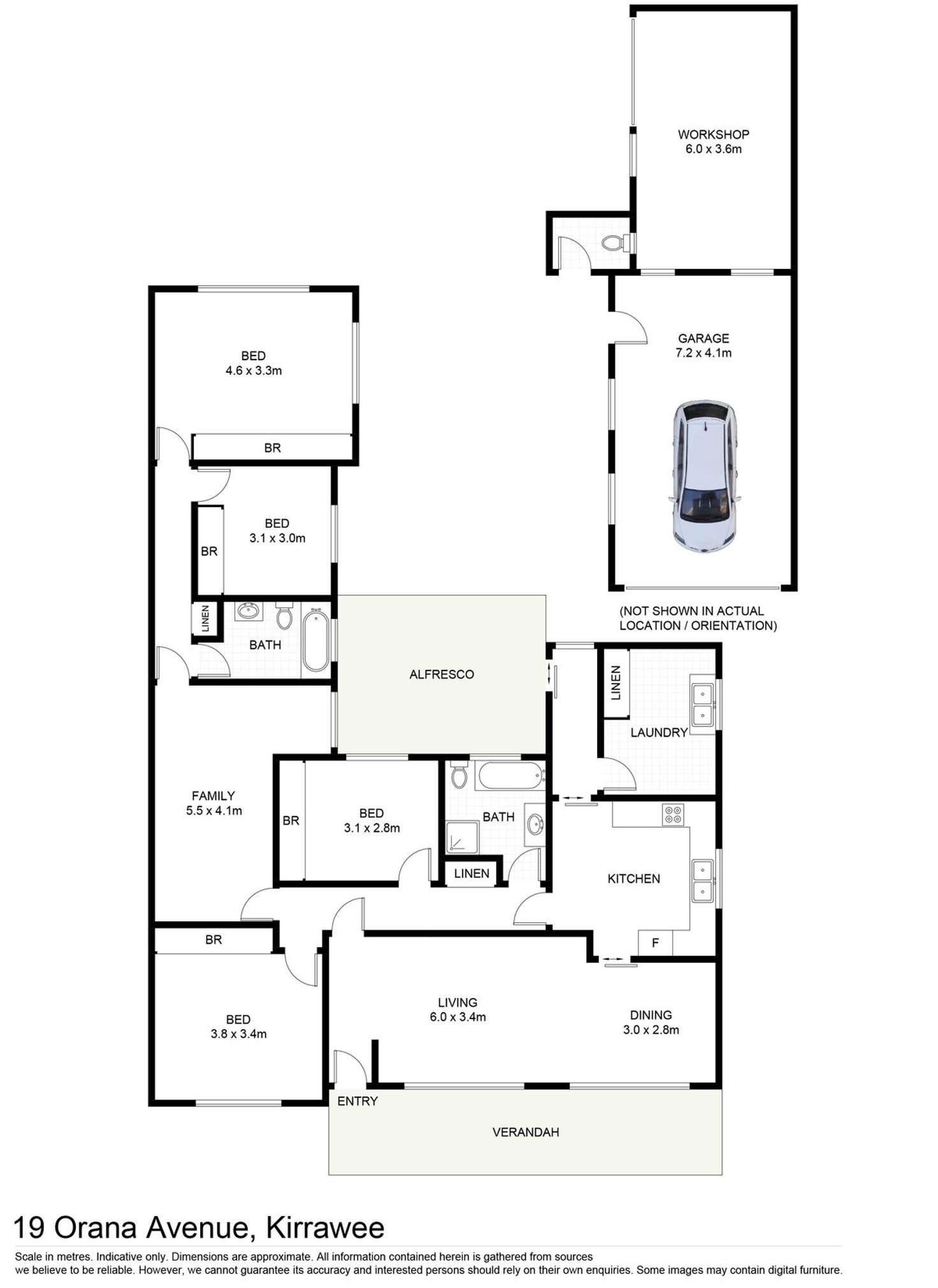 Floorplan of Homely house listing, 19 Orana Avenue, Kirrawee NSW 2232