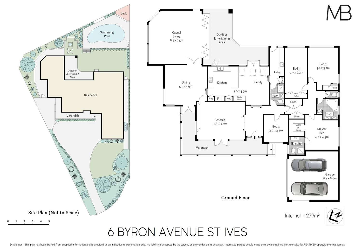 Floorplan of Homely house listing, 6 Byron Avenue, St Ives NSW 2075