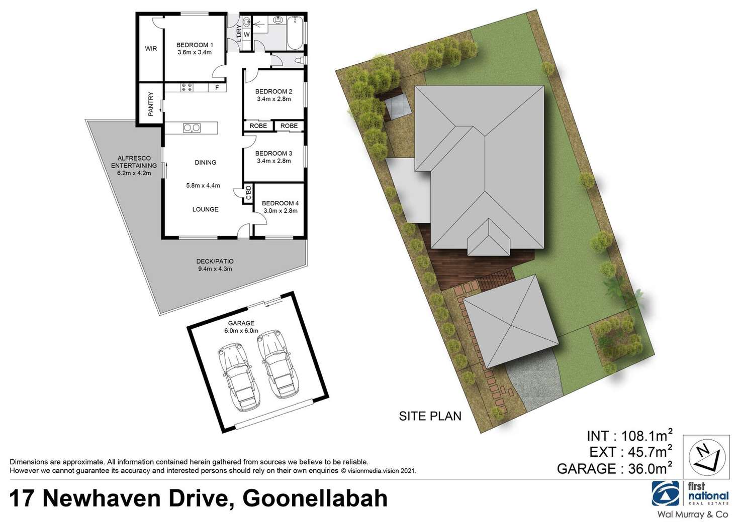 Floorplan of Homely house listing, 17 Newhaven Drive, Goonellabah NSW 2480
