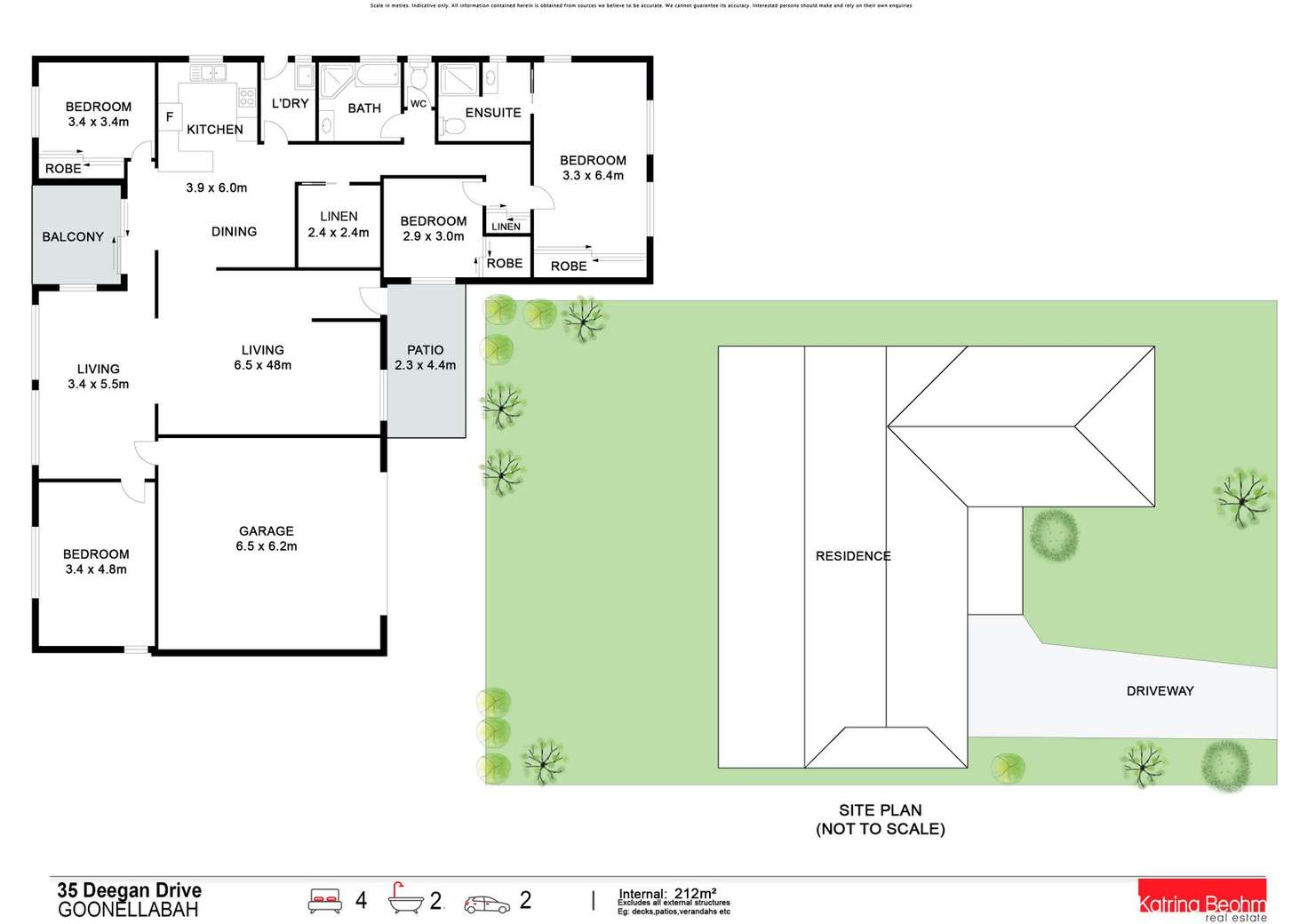 Floorplan of Homely house listing, 35 Deegan Drive, Goonellabah NSW 2480