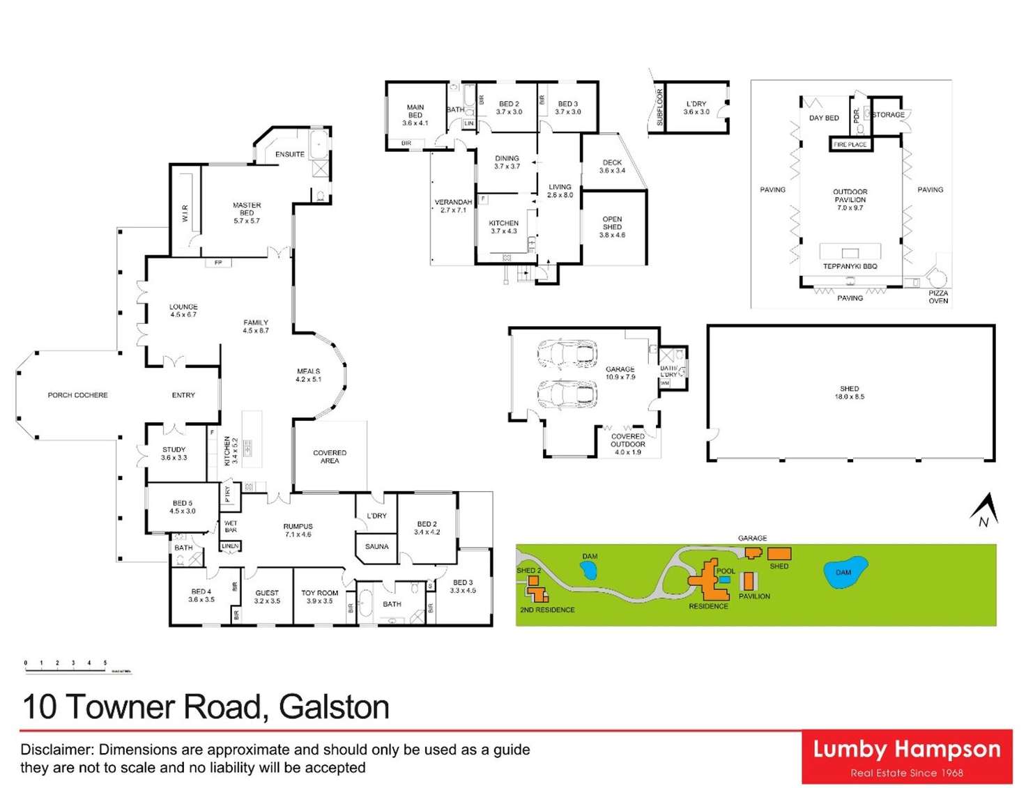 Floorplan of Homely house listing, 10 Towner Road, Galston NSW 2159