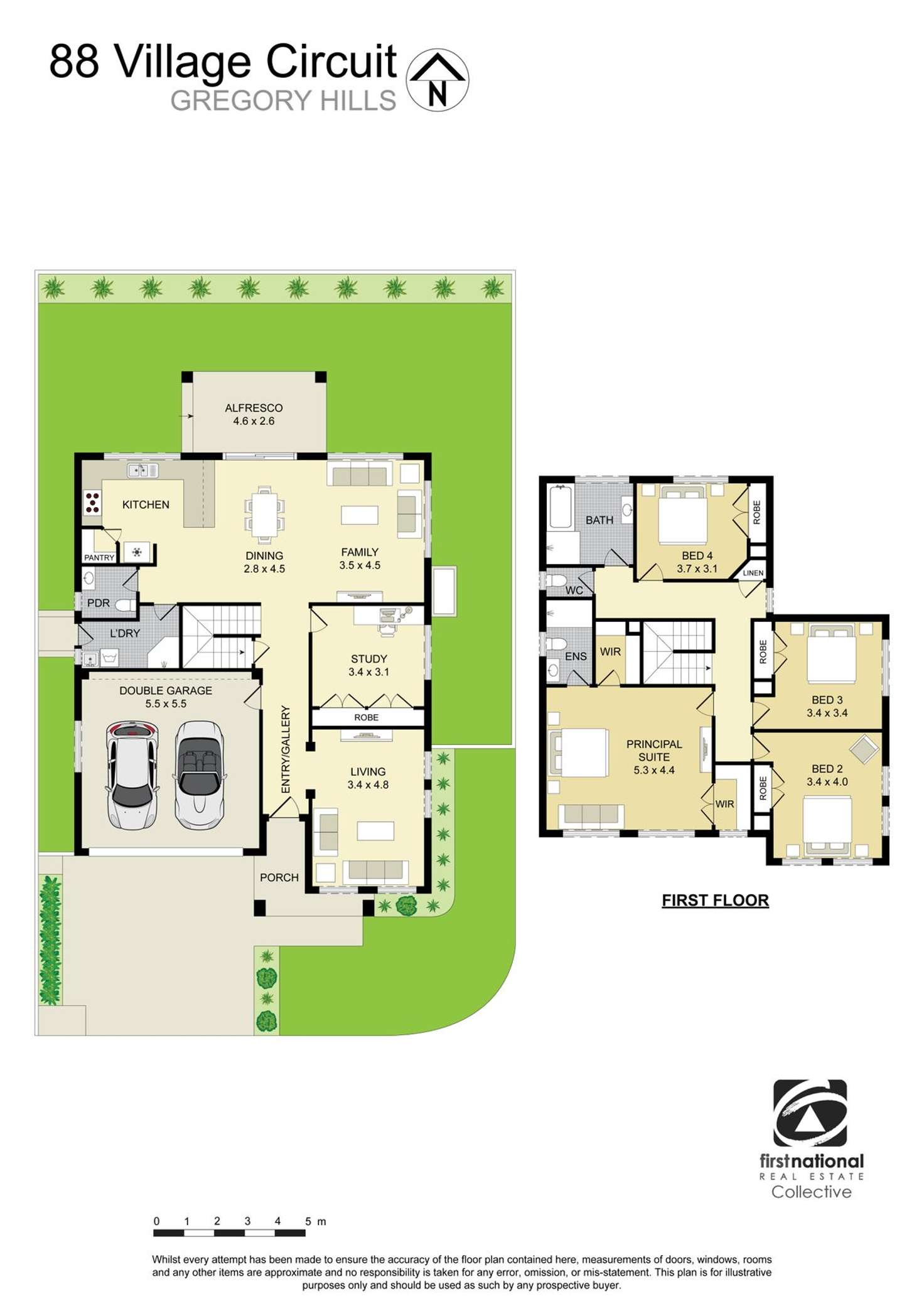 Floorplan of Homely house listing, 88 Village Circuit, Gregory Hills NSW 2557