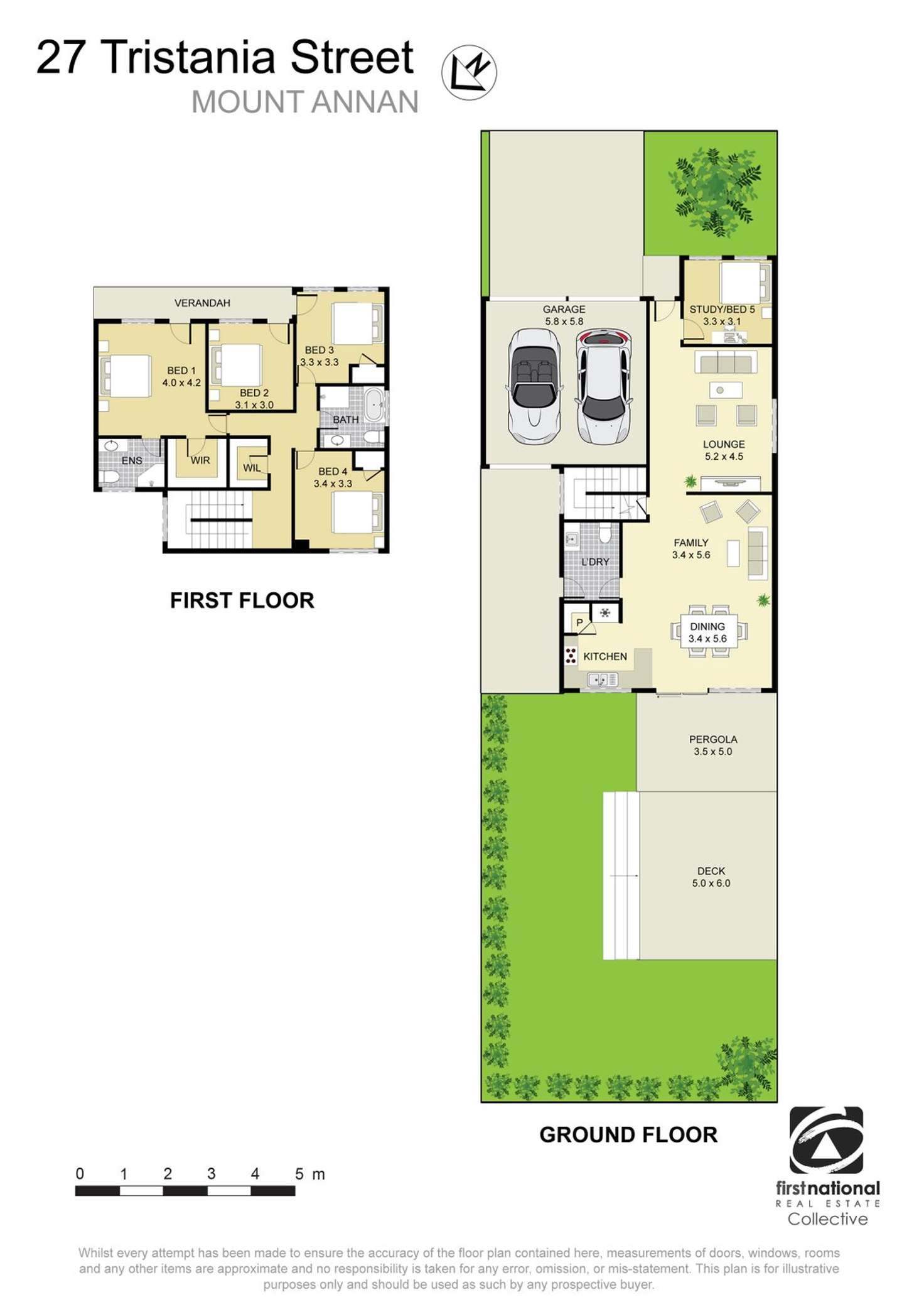 Floorplan of Homely house listing, 27 Tristania Street, Mount Annan NSW 2567