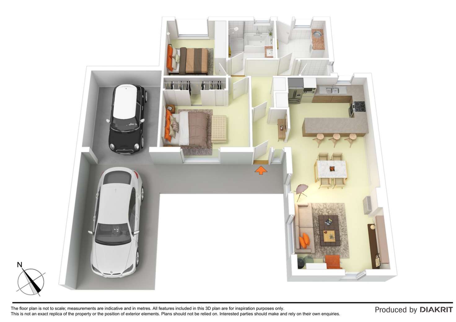 Floorplan of Homely unit listing, 3/11-13 Pasley Street, Sunbury VIC 3429