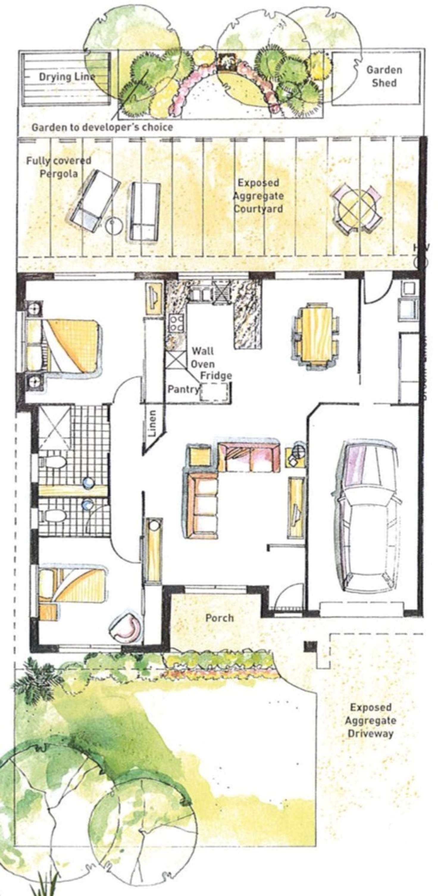 Floorplan of Homely unit listing, 4/210 Bestmann Road, Sandstone Point QLD 4511