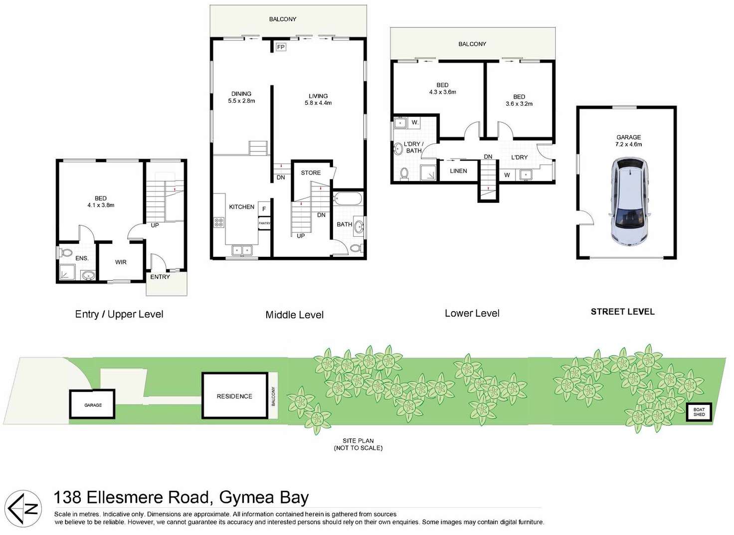 Floorplan of Homely house listing, 138 Ellesmere Road, Gymea Bay NSW 2227