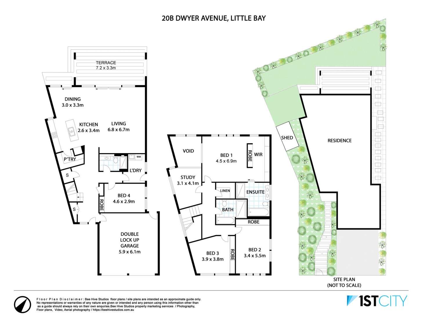 Floorplan of Homely house listing, 20B Dwyer Avenue, Little Bay NSW 2036