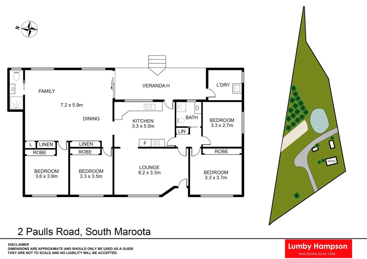 Floorplan of Homely house listing, 2 Paulls Road, South Maroota NSW 2756