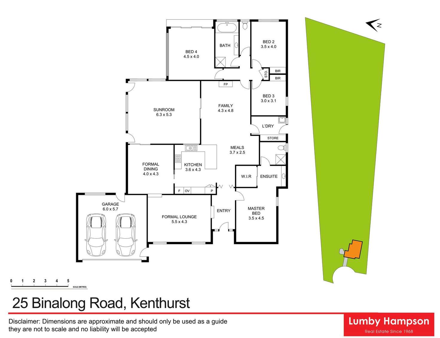 Floorplan of Homely house listing, 25 Binalong Road, Kenthurst NSW 2156