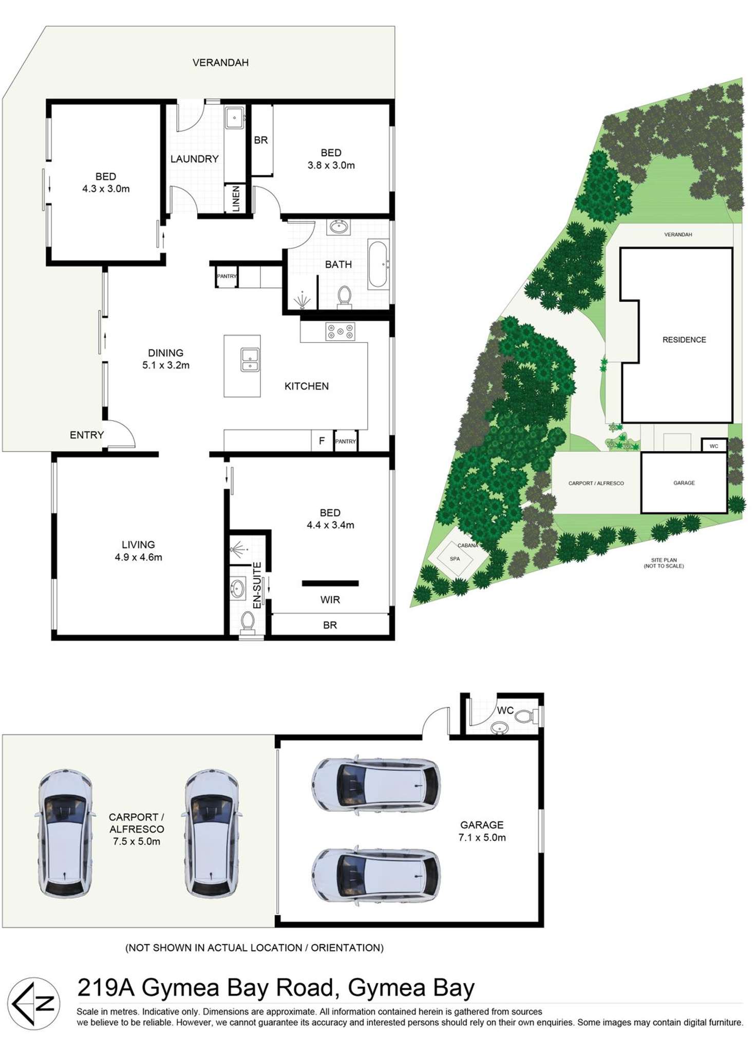 Floorplan of Homely house listing, 219a Gymea Bay Road, Gymea Bay NSW 2227