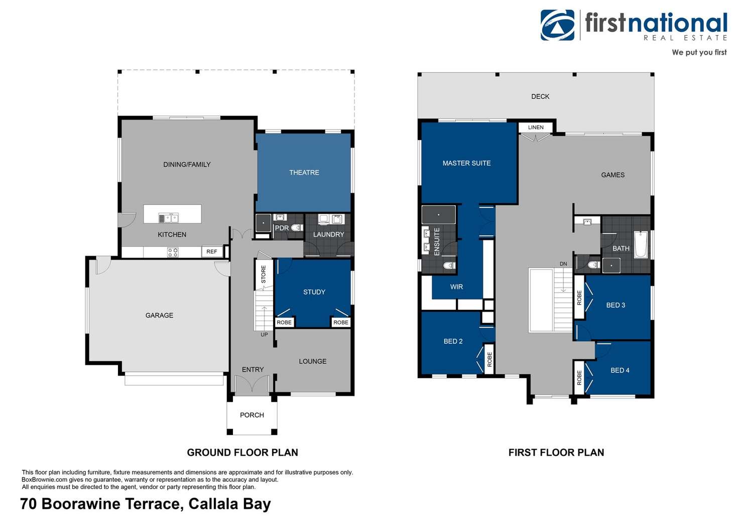 Floorplan of Homely house listing, 70 Boorawine Terrace, Callala Bay NSW 2540