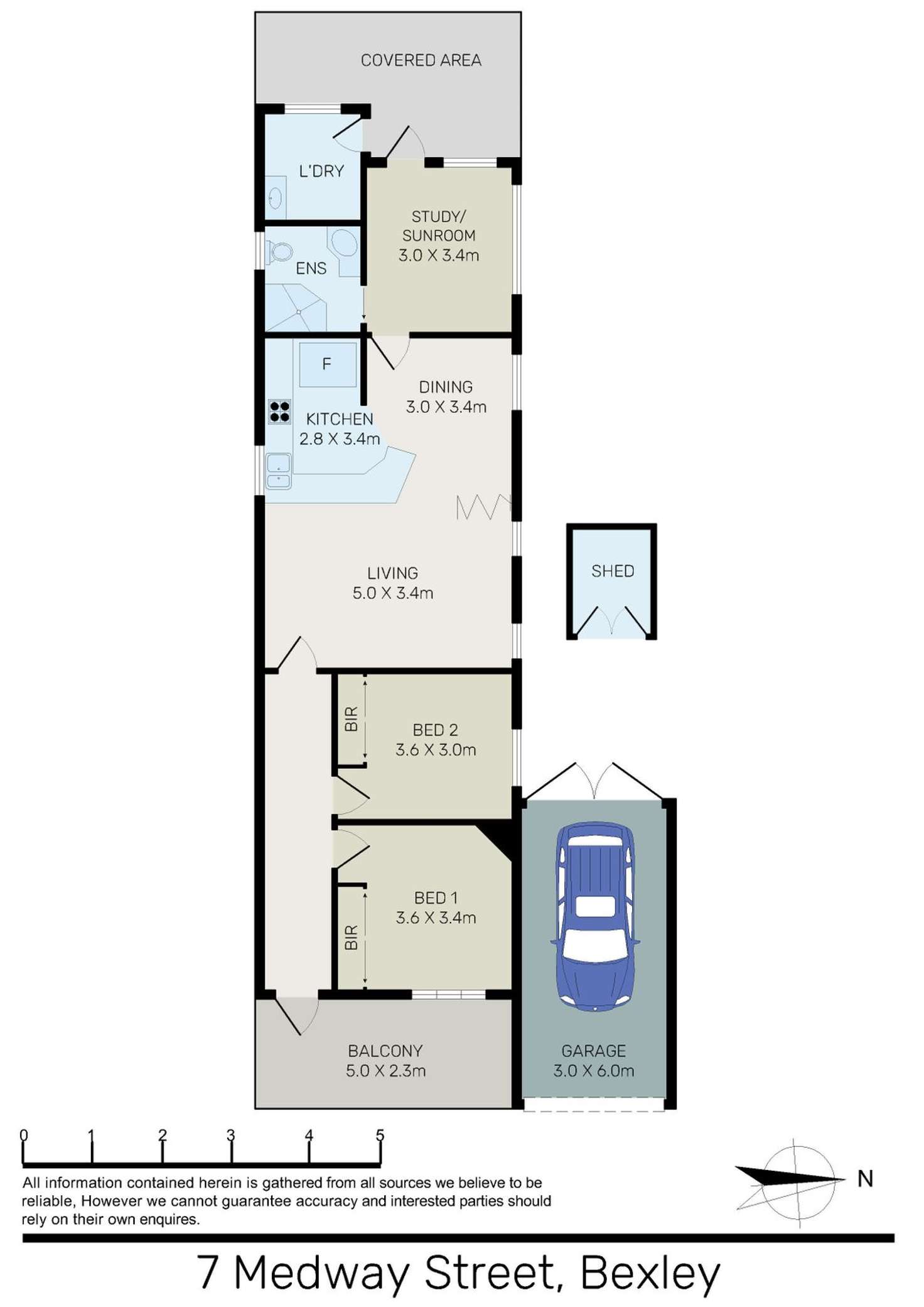 Floorplan of Homely house listing, 7 Medway Street, Bexley NSW 2207