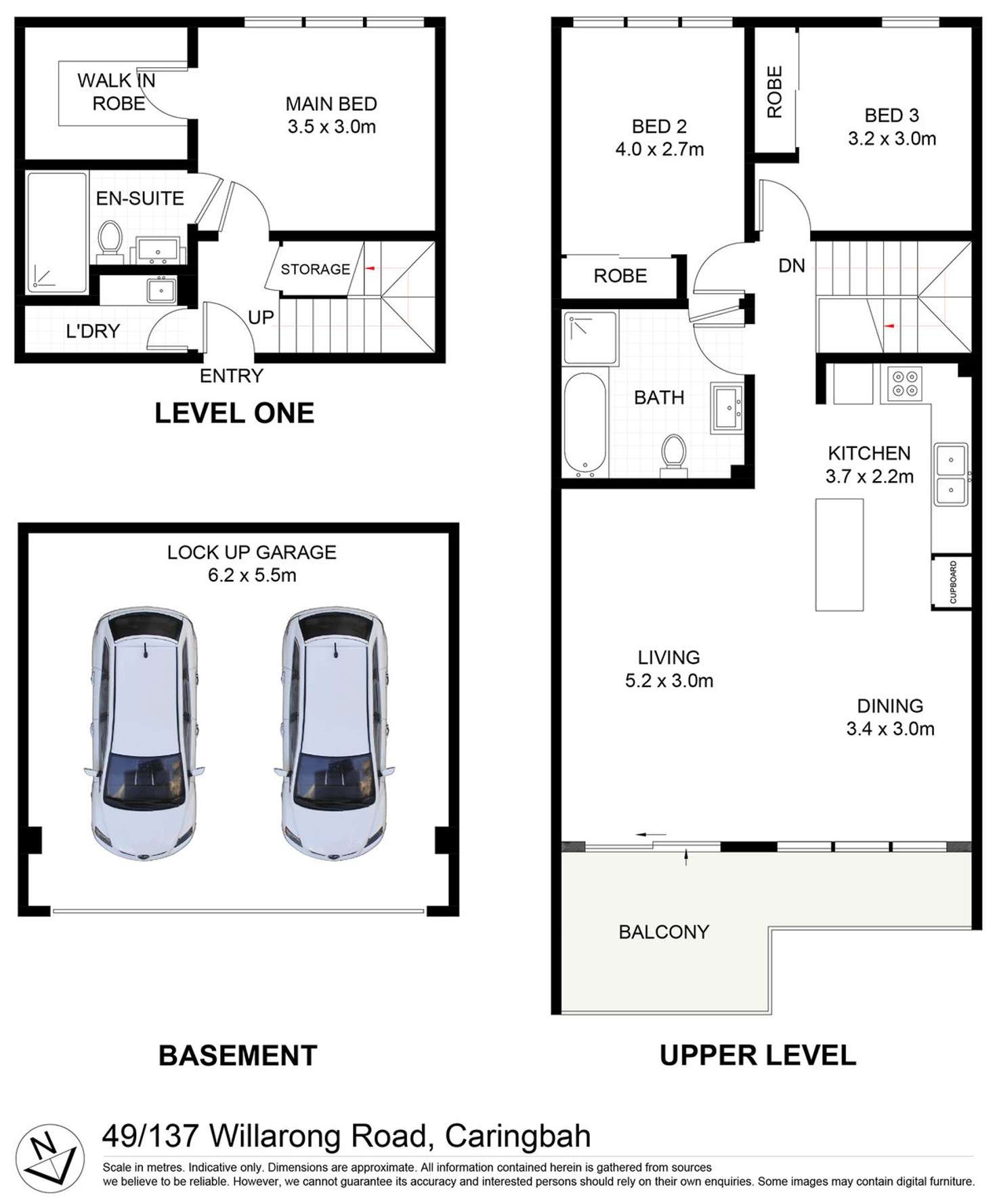 Floorplan of Homely apartment listing, 49/137-143 Willarong Road, Caringbah NSW 2229