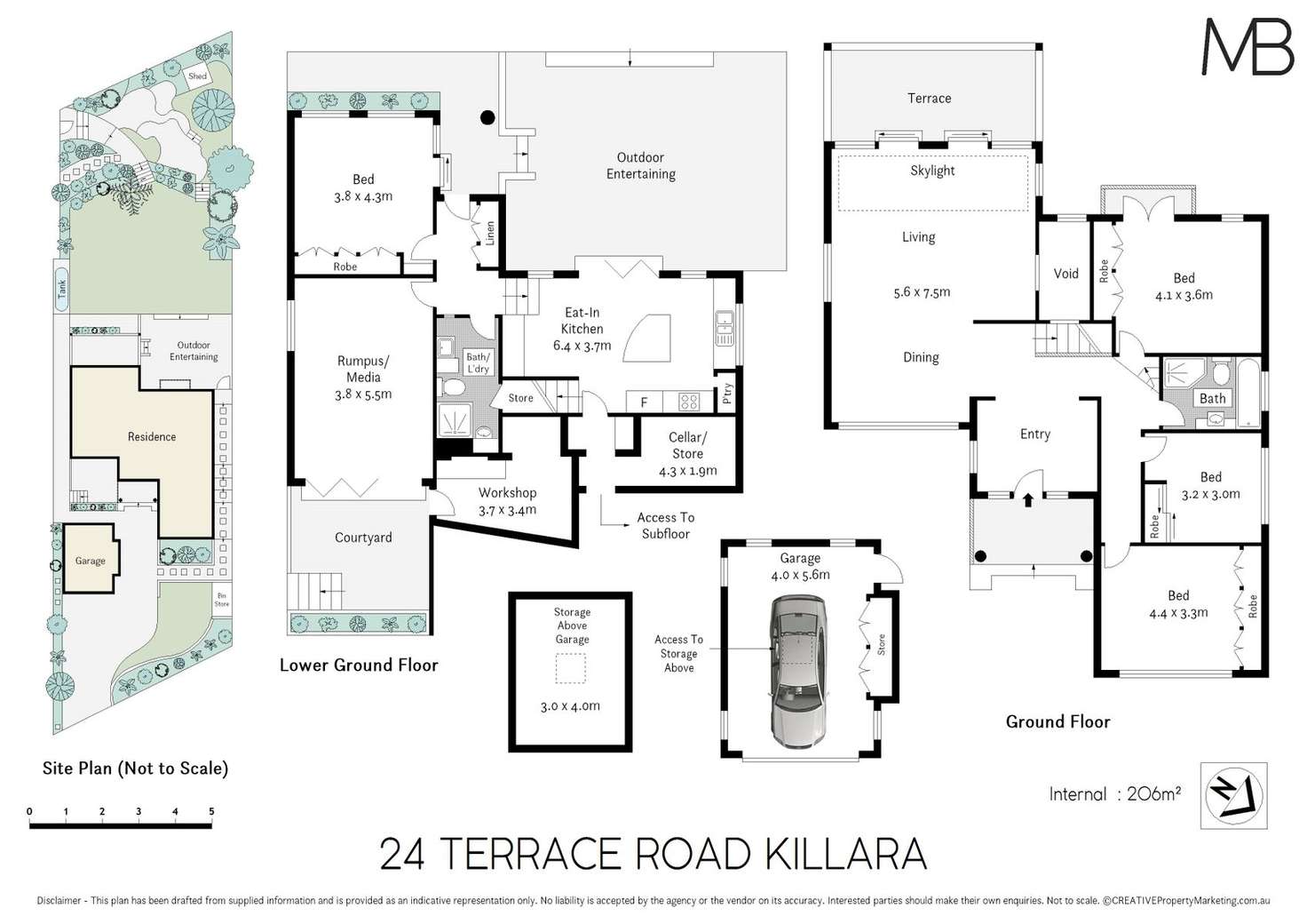 Floorplan of Homely house listing, 24 Terrace Road, Killara NSW 2071