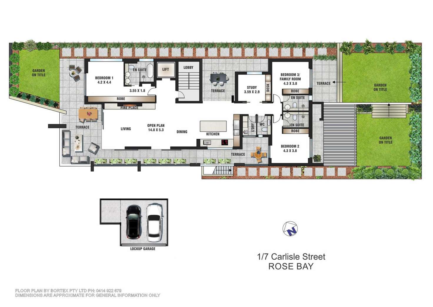 Floorplan of Homely apartment listing, 1/7 Carlisle Street, Rose Bay NSW 2029