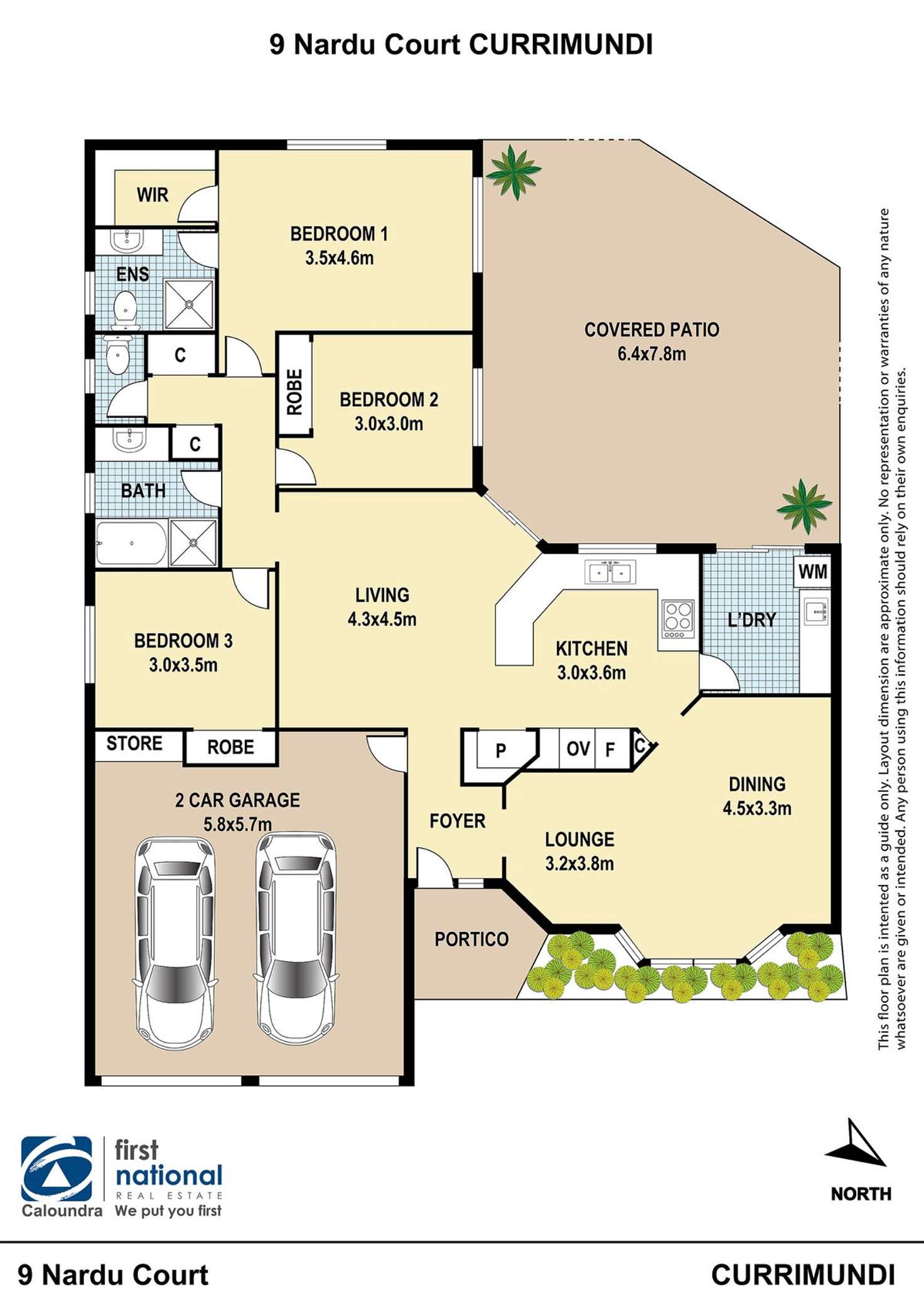 Floorplan of Homely house listing, 9 Nardu Court, Currimundi QLD 4551