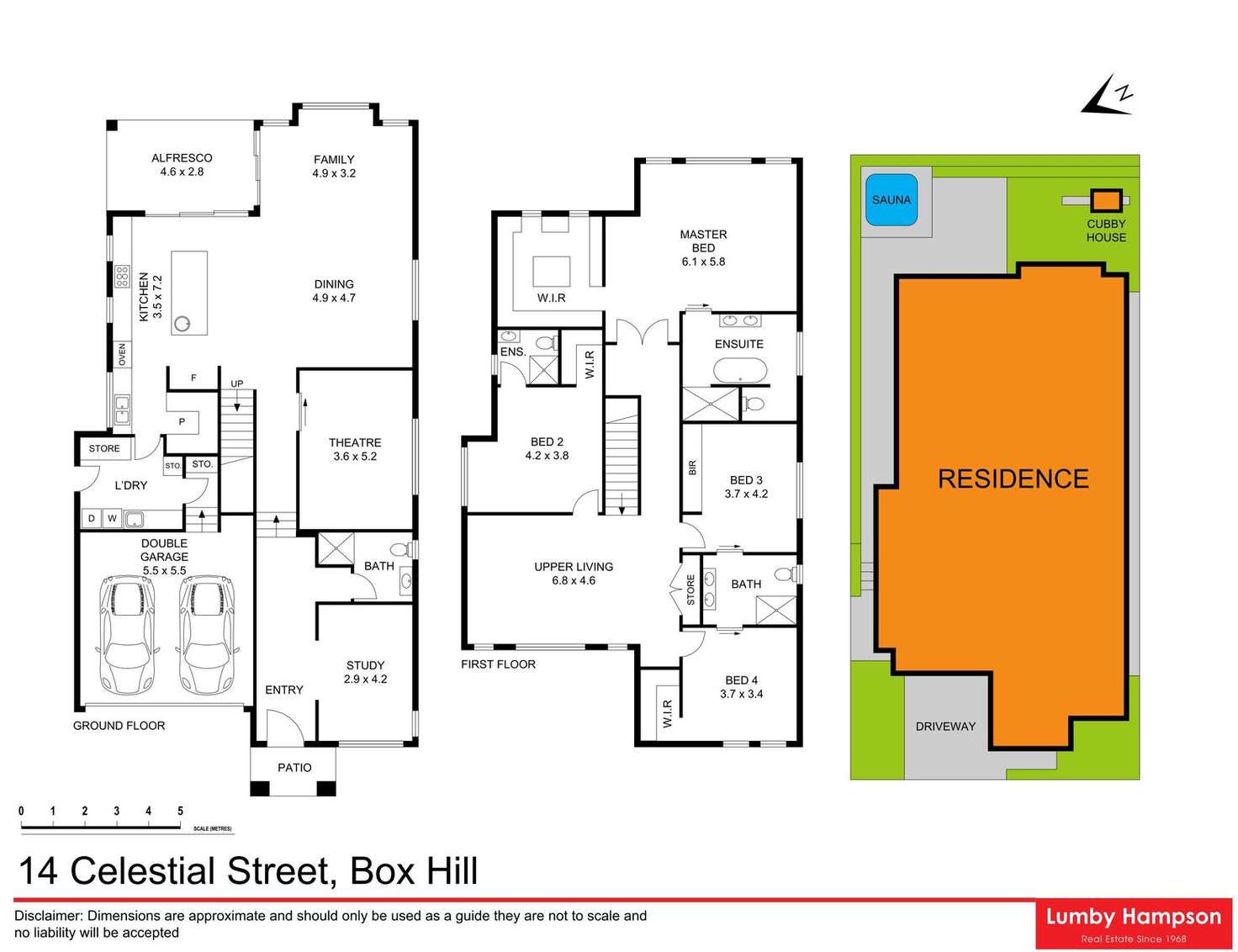 Floorplan of Homely house listing, 14 Celestial Street, Box Hill NSW 2765