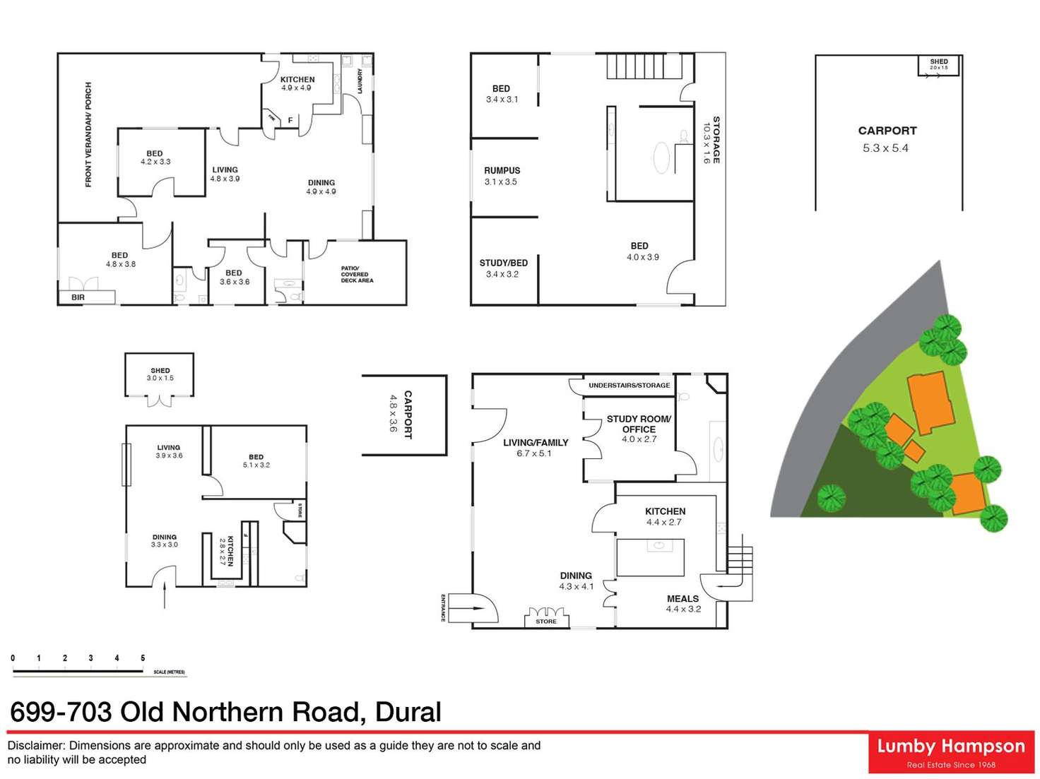 Floorplan of Homely house listing, 699-703 Old Northern Road, Dural NSW 2158