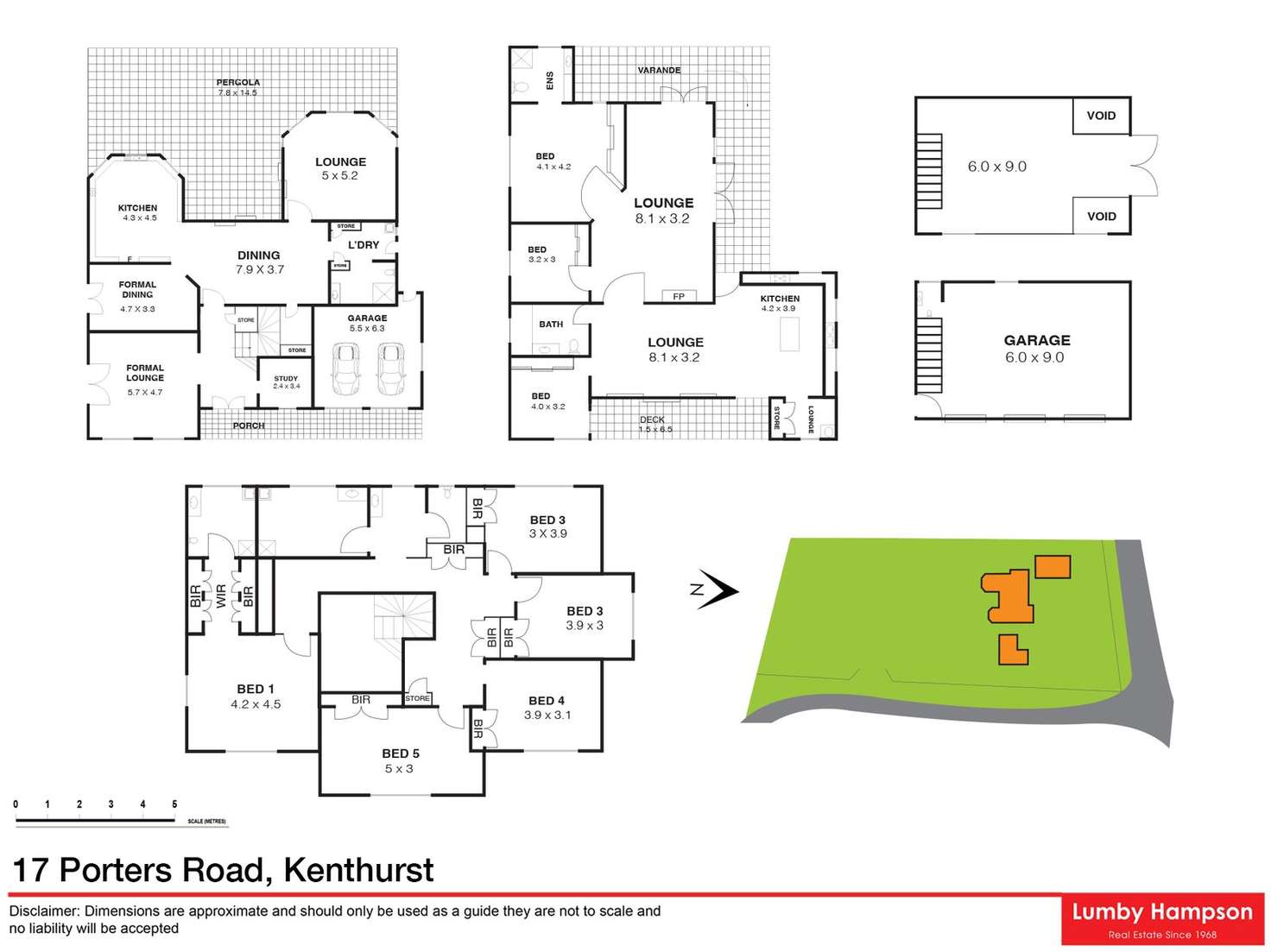 Floorplan of Homely house listing, 17 Porters Road, Kenthurst NSW 2156