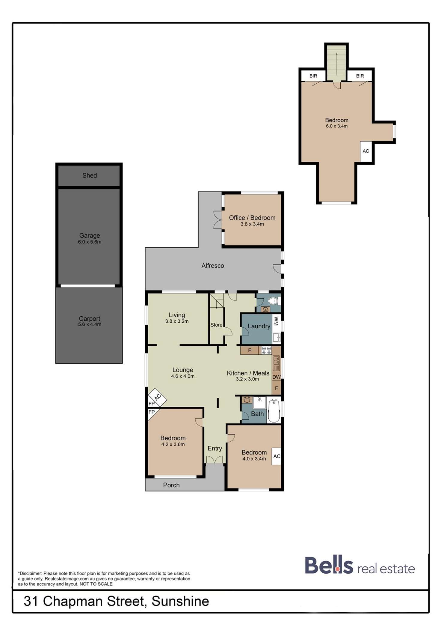 Floorplan of Homely house listing, 31 Chapman Street, Sunshine VIC 3020