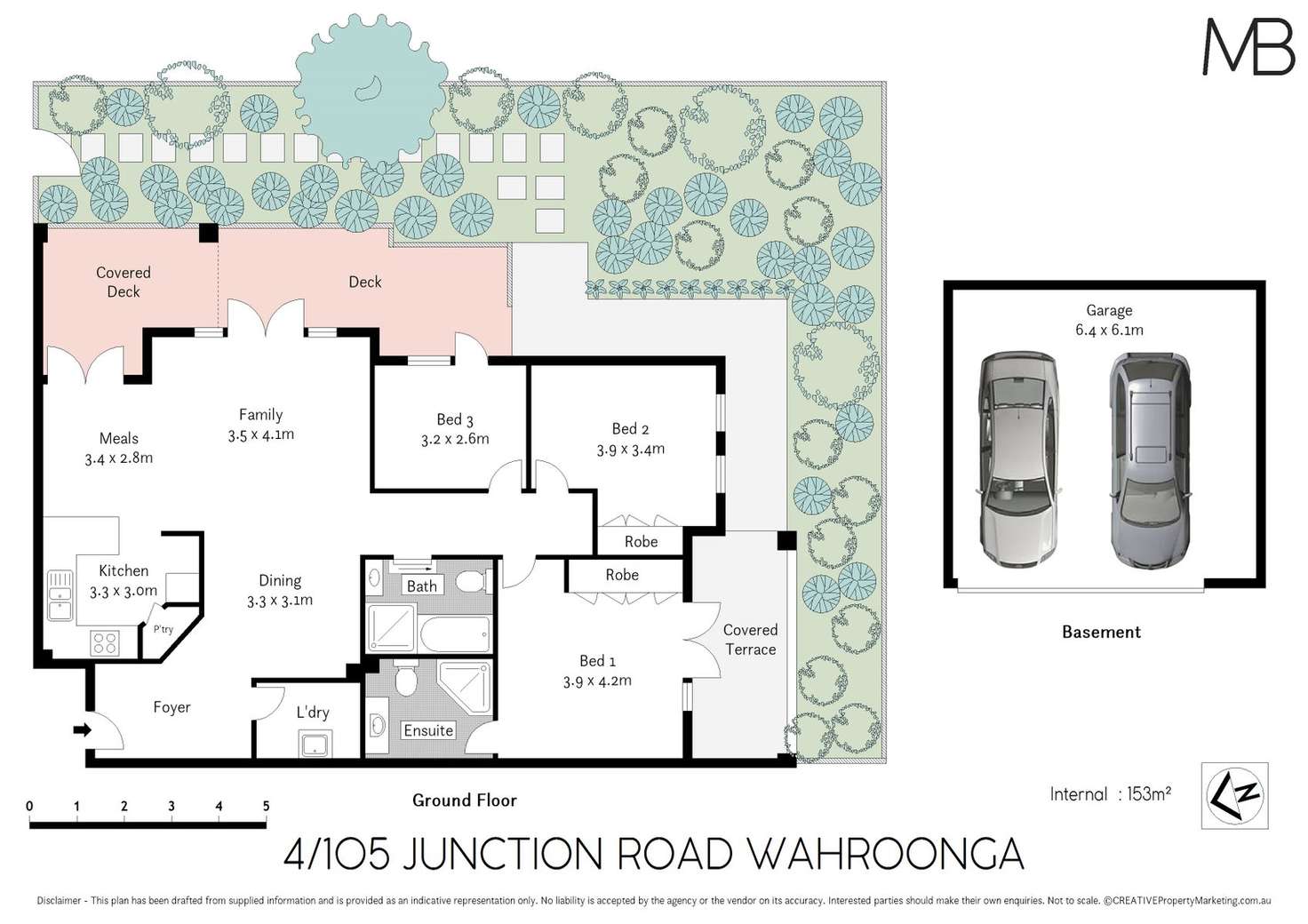 Floorplan of Homely apartment listing, 4/105 Junction Road, Wahroonga NSW 2076