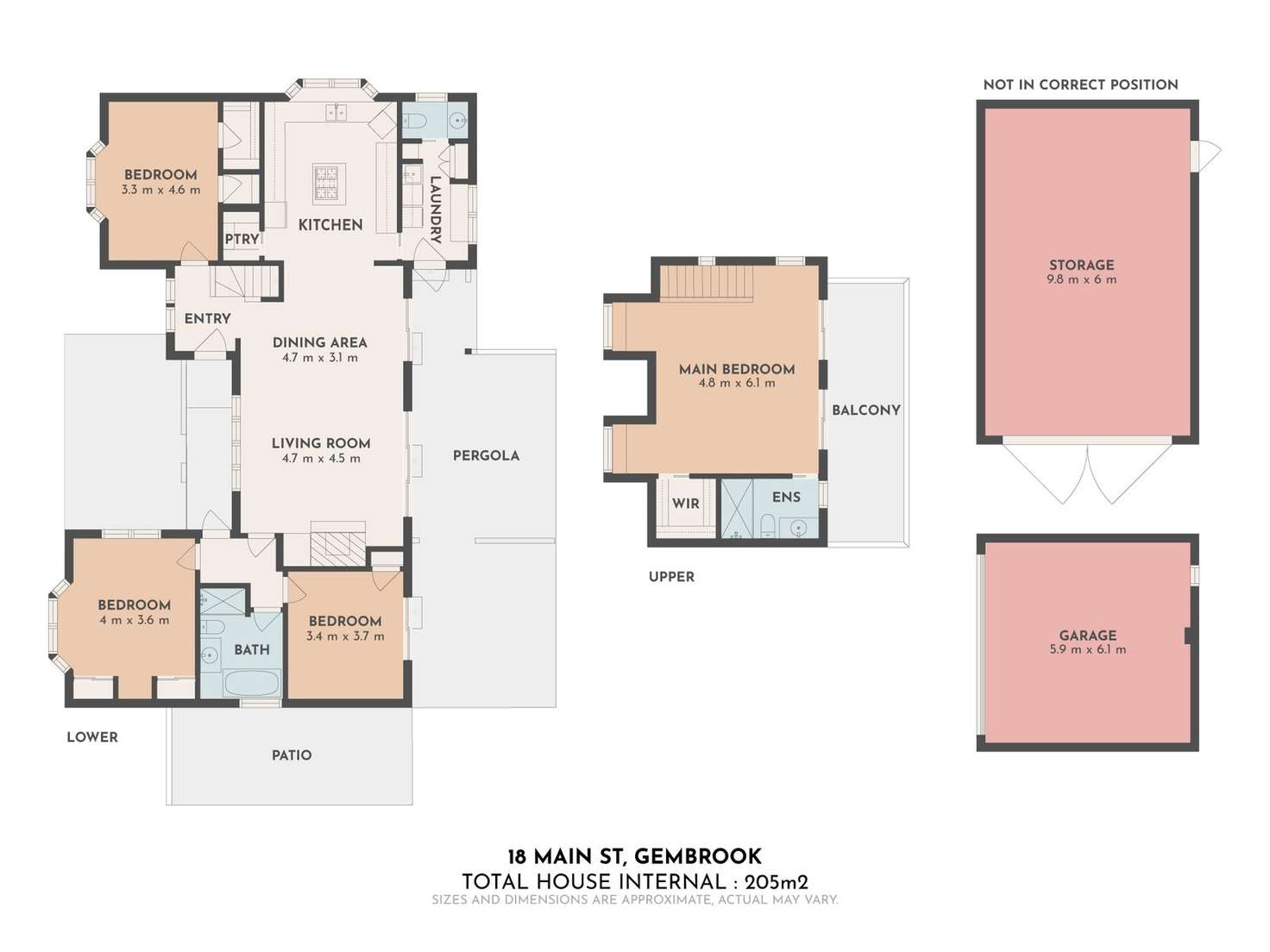 Floorplan of Homely house listing, 18 Main Street, Gembrook VIC 3783